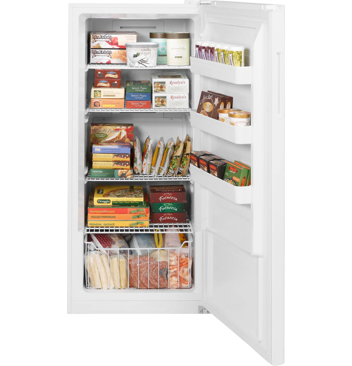 GE® 14.2 Cu. Ft. Frost-Free Garage Ready Upright Freezer - Image 2