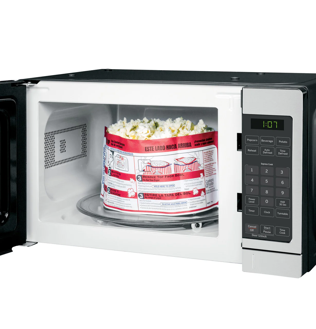 GE GE® 0.7 Cu. Ft. Capacity Countertop Microwave Oven - Image 5