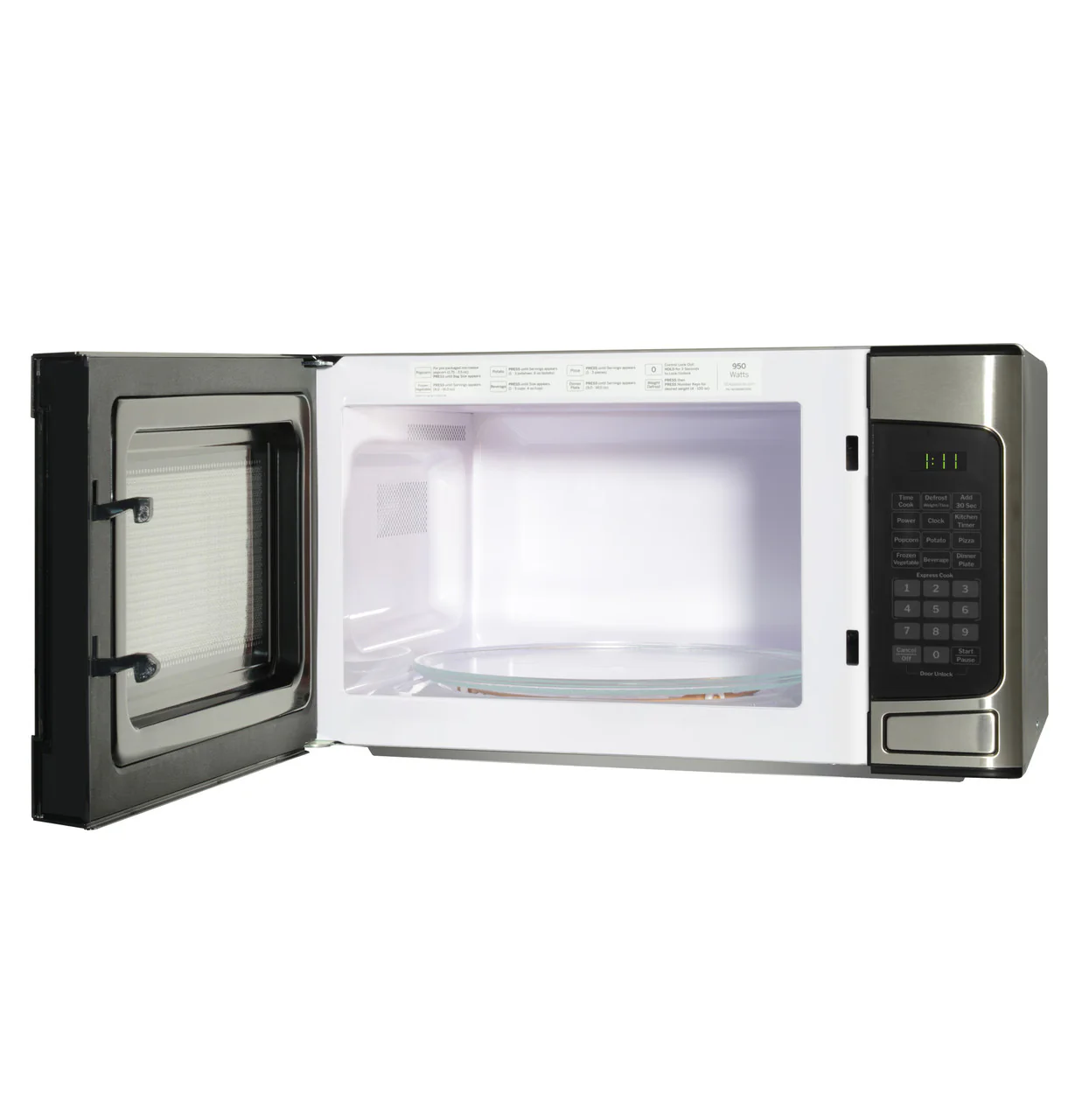 GE® 1.1 Cu. Ft. Capacity Countertop Microwave Oven - Image 4