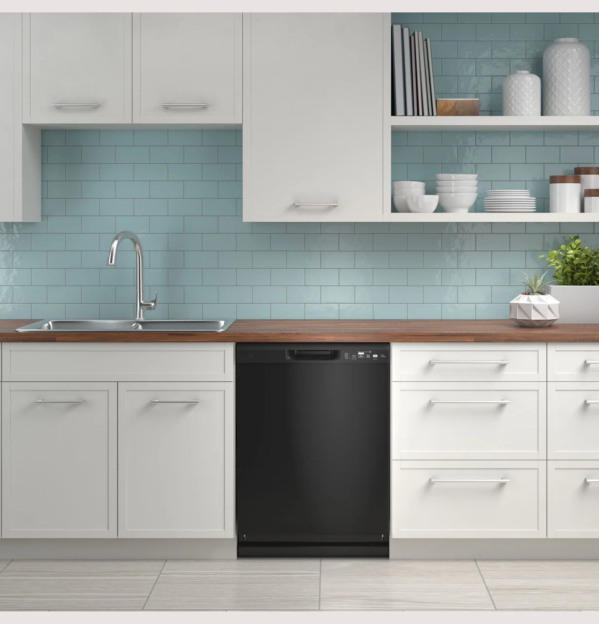 GE® ENERGY STAR® Dishwasher with Front Controls - Image 5