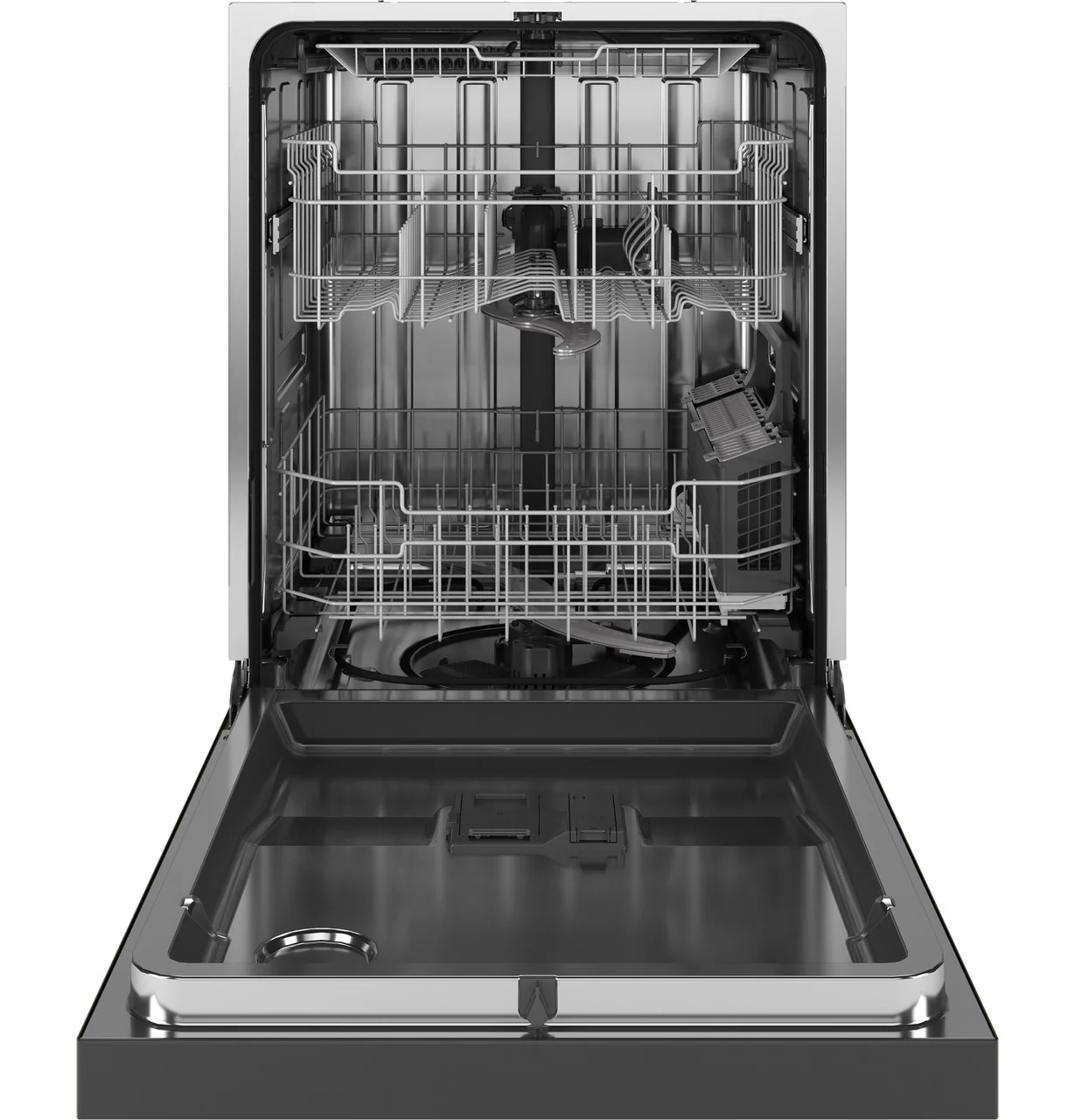 GE GE® ENERGY STAR® Fingerprint Resistant Front Control with Stainless Steel Interior Dishwasher with Sanitize Cycle - Image 3