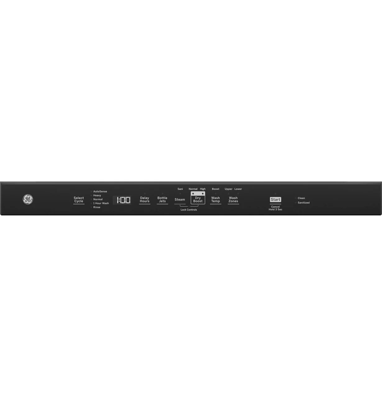 GE® ENERGY STAR® Top Control with Plastic Interior Dishwasher with Sanitize Cycle & Dry Boost - Image 4