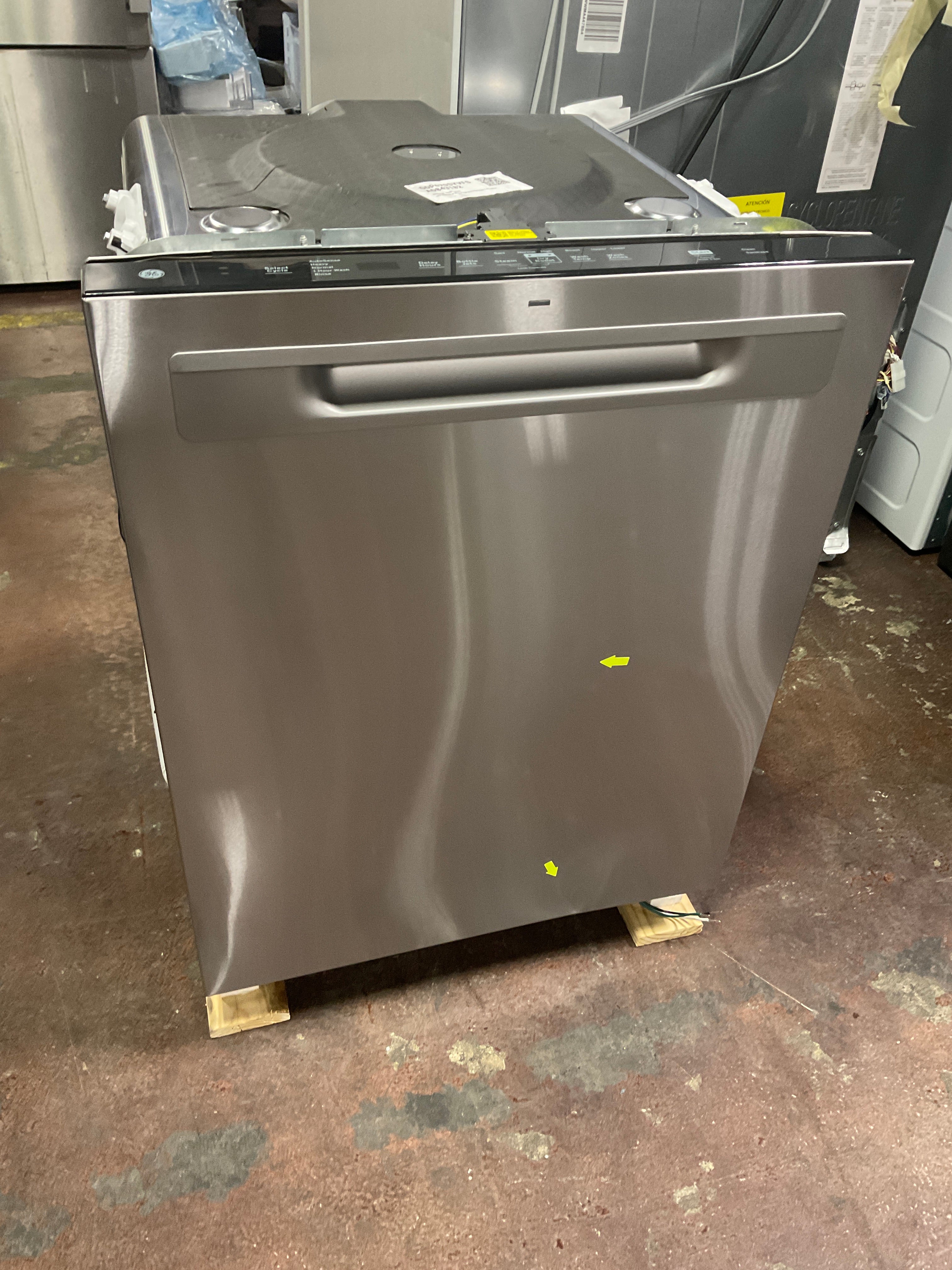 GE® ENERGY STAR® Fingerprint Resistant Top Control with Stainless Steel Interior Dishwasher with Sanitize Cycle - Image 6