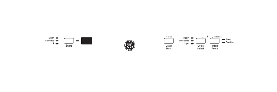 GE GE® ENERGY STAR® ADA Compliant Stainless Steel Interior Dishwasher with Sanitize Cycle - Image 5