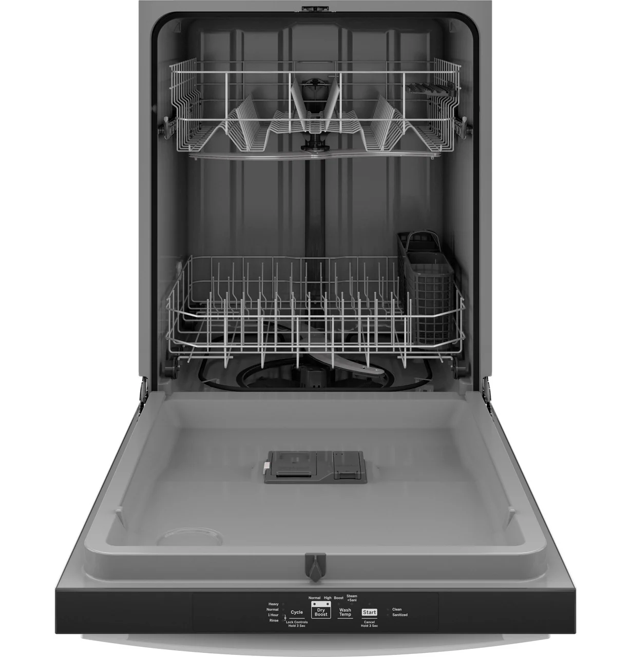 GE GE® ENERGY STAR® Top Control with Plastic Interior Dishwasher with Sanitize Cycle & Dry Boost - Image 3