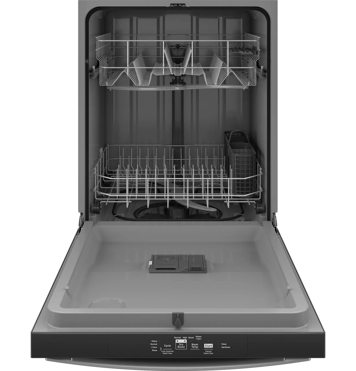 GE GE® ENERGY STAR® Top Control with Plastic Interior Dishwasher with Sanitize Cycle & Dry Boost - Image 3