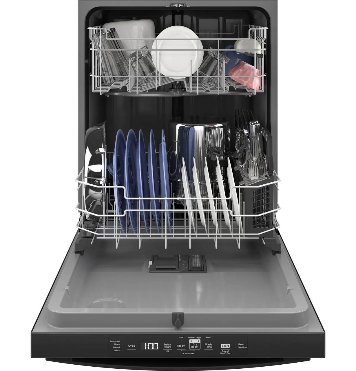 GE GE® ENERGY STAR® Top Control with Plastic Interior Dishwasher with Sanitize Cycle & Dry Boost - Image 5