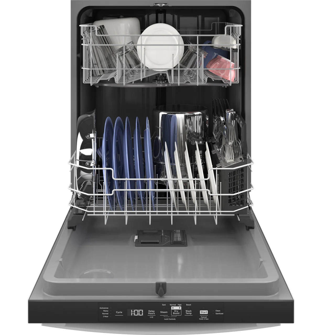 GE GE® ENERGY STAR® Top Control with Plastic Interior Dishwasher with Sanitize Cycle & Dry Boost - Image 5