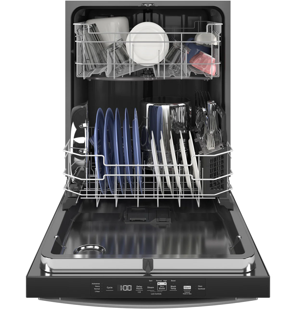 GE® ENERGY STAR® Top Control Hybrid Tub Dishwasher with Dry Boost & 52 dBA - Image 4