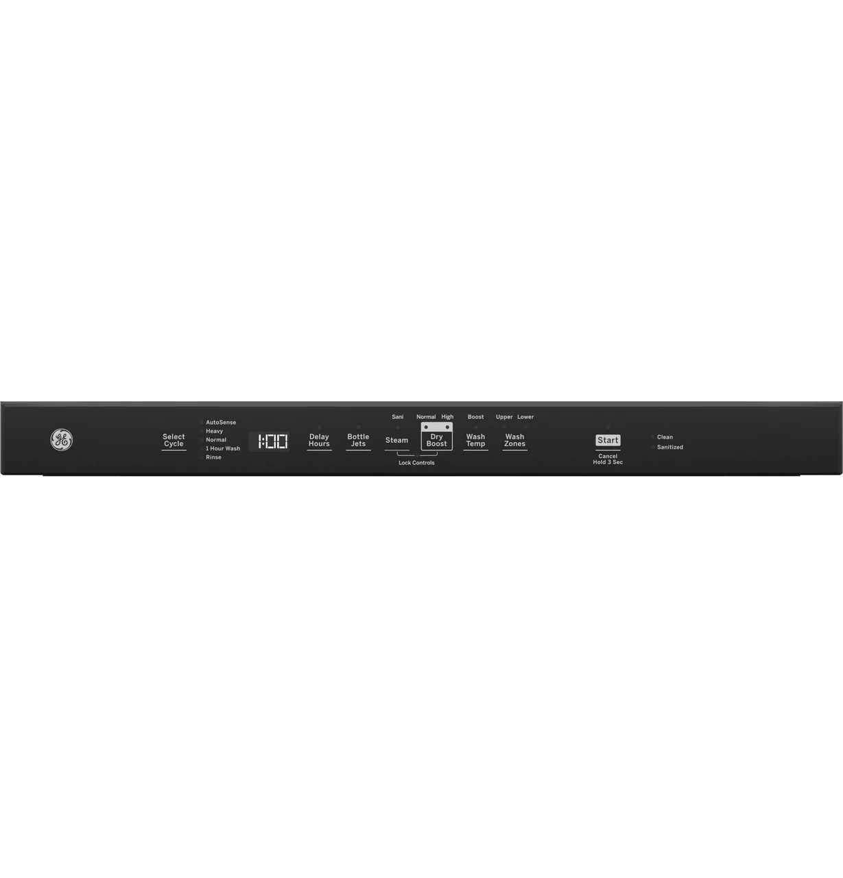 GE GE® ENERGY STAR® Top Control with Plastic Interior Dishwasher with Sanitize Cycle & Dry Boost - Image 5