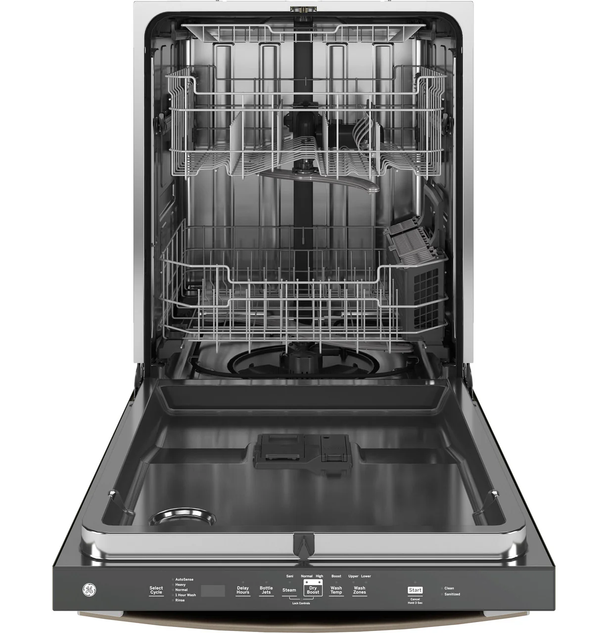 GE GE® ENERGY STAR® Fingerprint Resistant Top Control with Stainless Steel Interior Dishwasher with Sanitize Cycle - Image 3