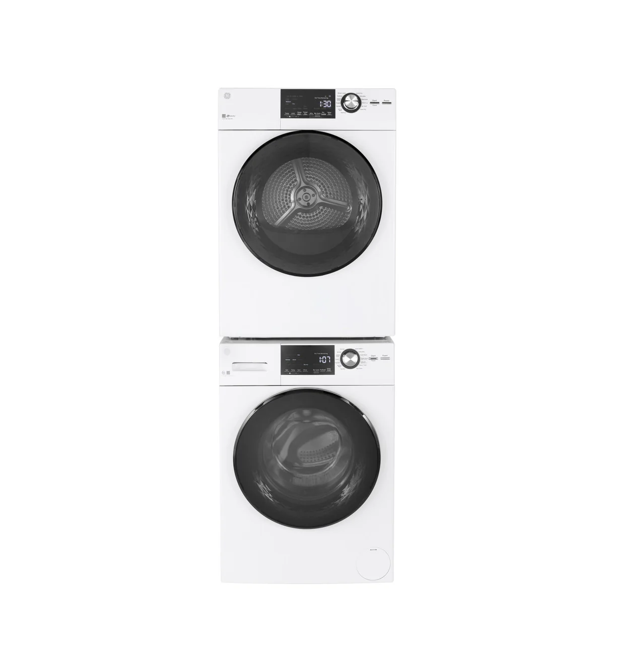 GE® ENERGY STAR® 24" 4.3 Cu.Ft. Front Load Vented Electric Dryer with Stainless Steel Basket - Image 3