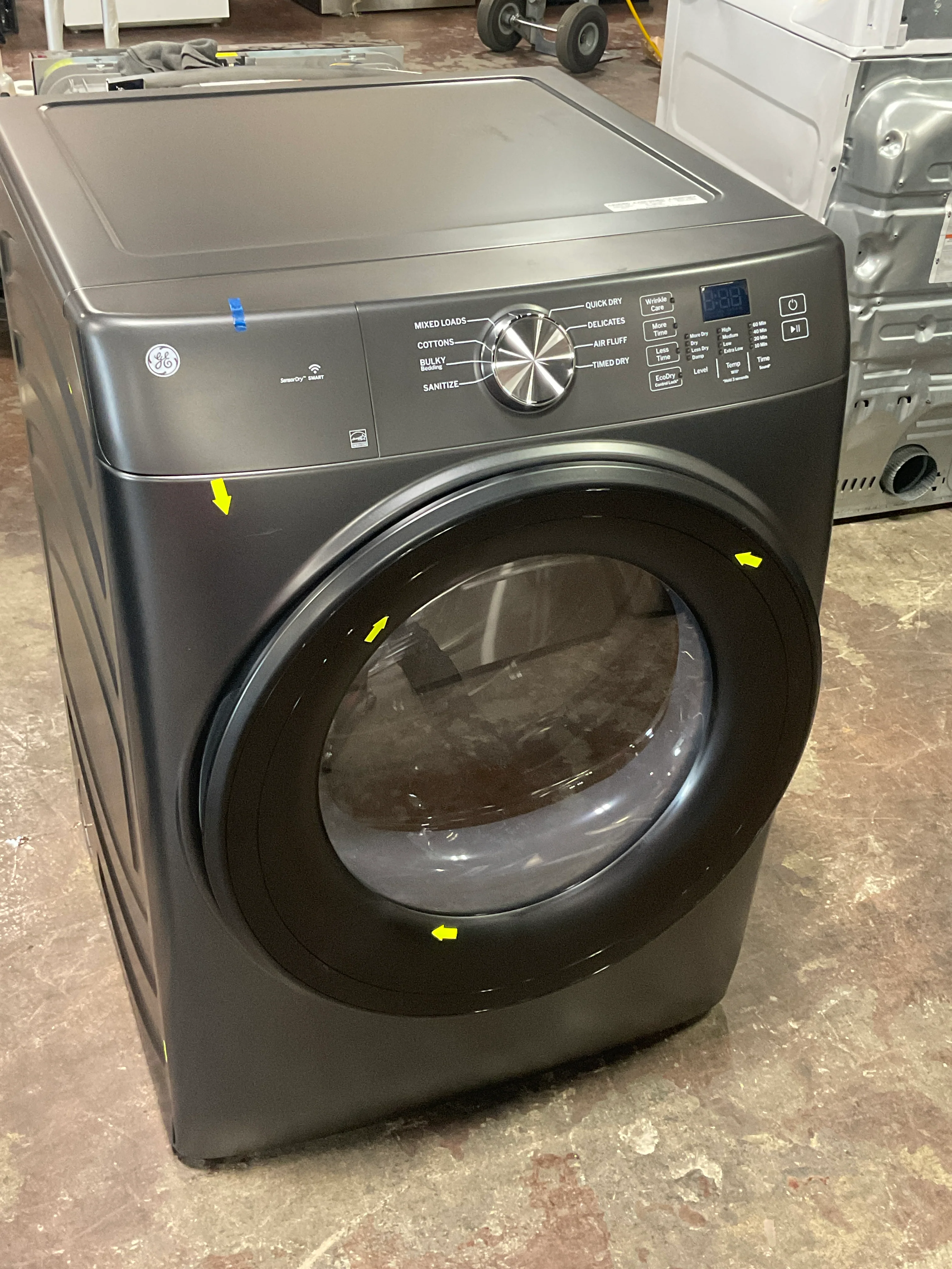 GE® ENERGY STAR® 7.8 cu. ft. Capacity Smart Front Load Electric Dryer - Image 8