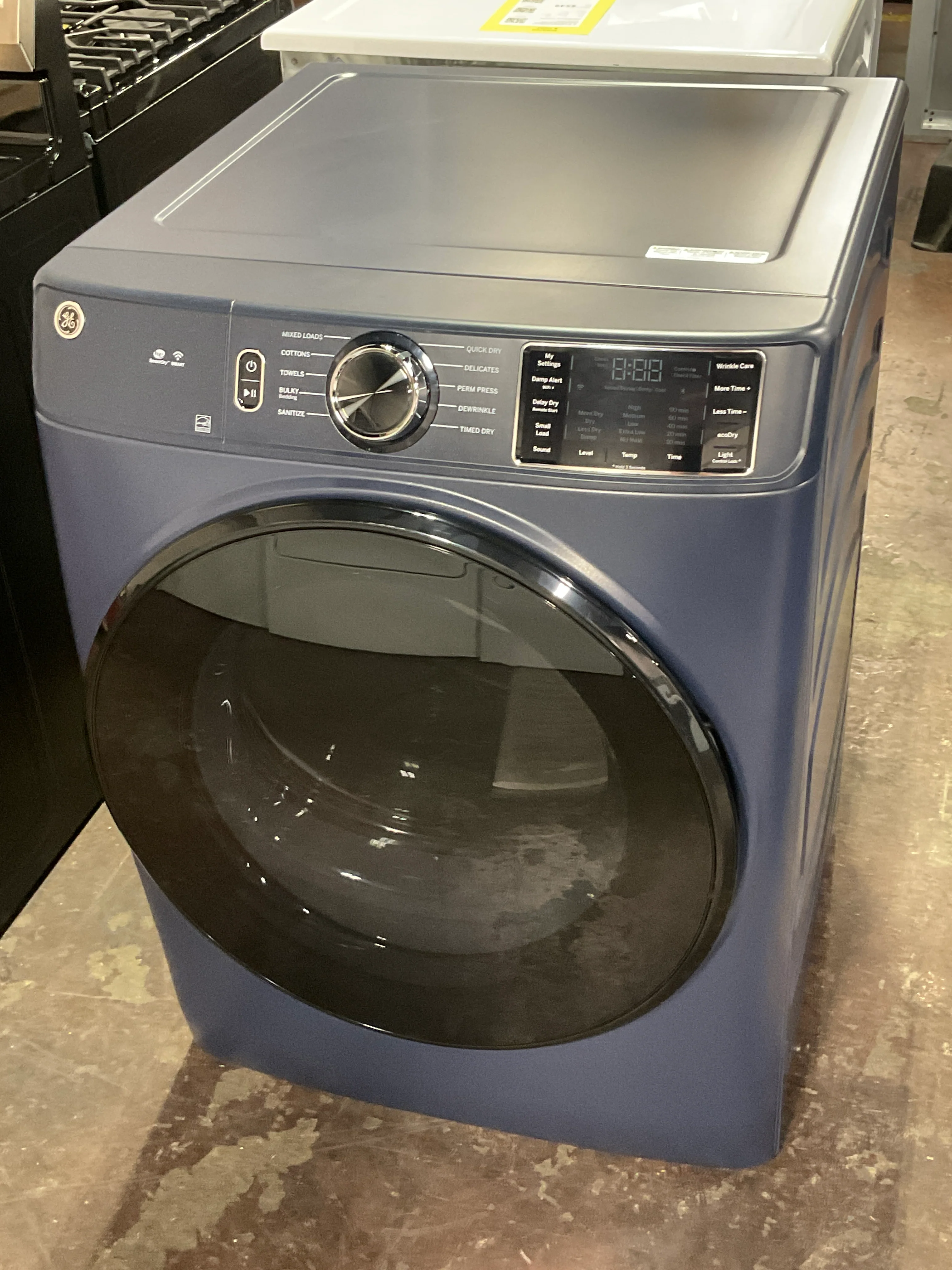 GE® ENERGY STAR® 7.8 cu. ft. Capacity Smart Front Load Electric Dryer with Sanitize Cycle - Image 10