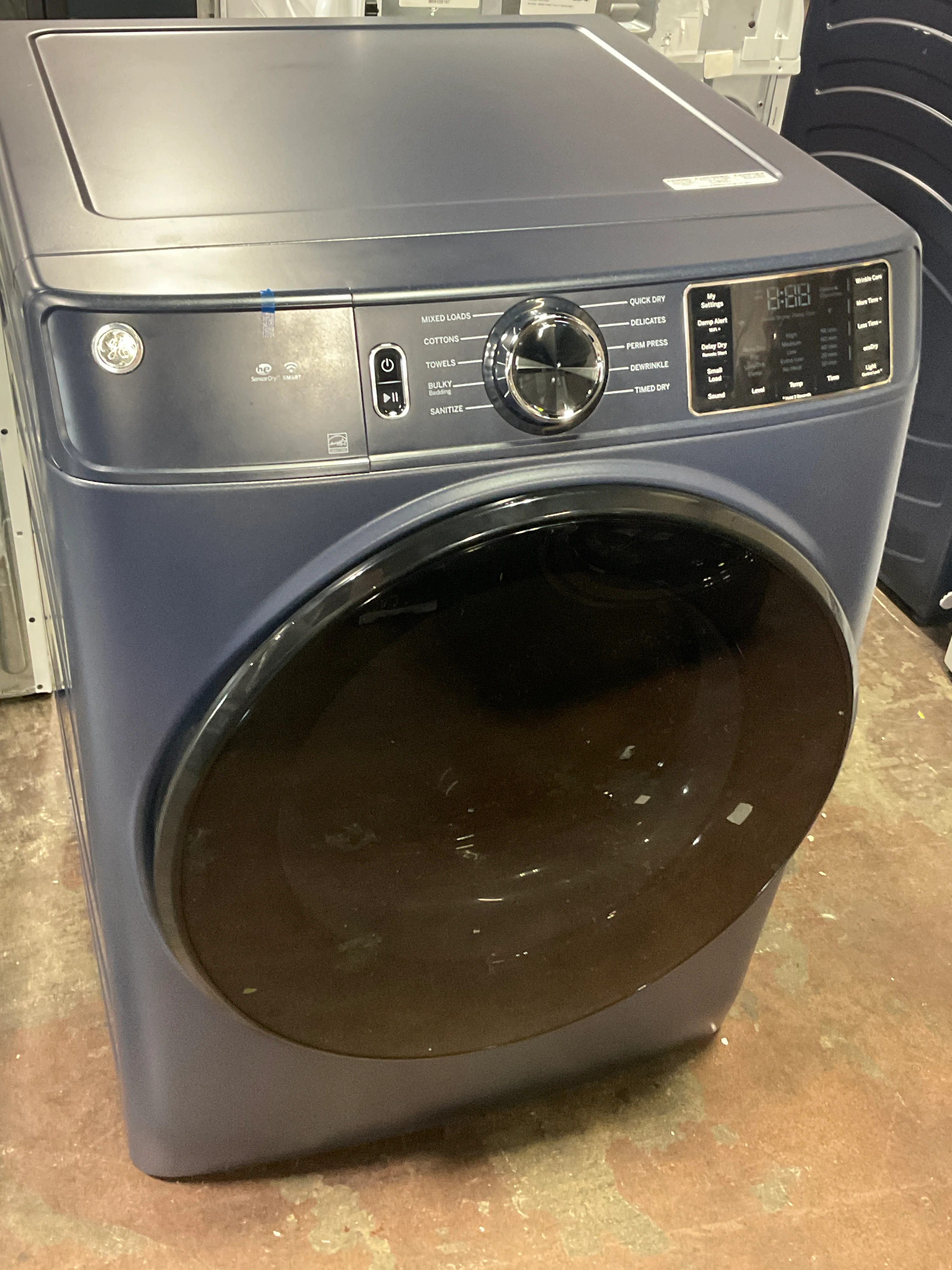 GE® ENERGY STAR® 7.8 cu. ft. Capacity Smart Front Load Electric Dryer with Sanitize Cycle - Image 13