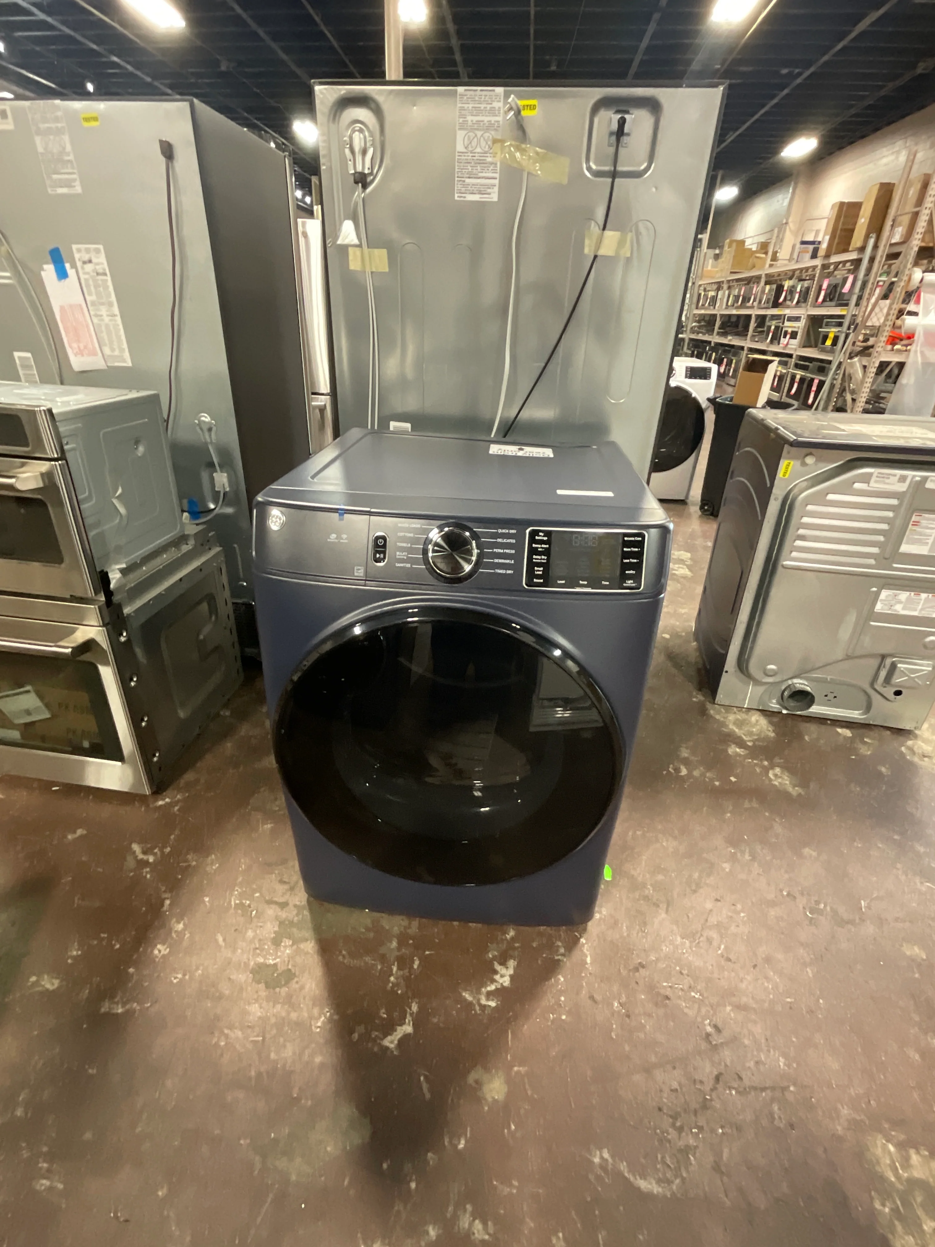 GE® ENERGY STAR® 7.8 cu. ft. Capacity Smart Front Load Electric Dryer with Sanitize Cycle - Image 15