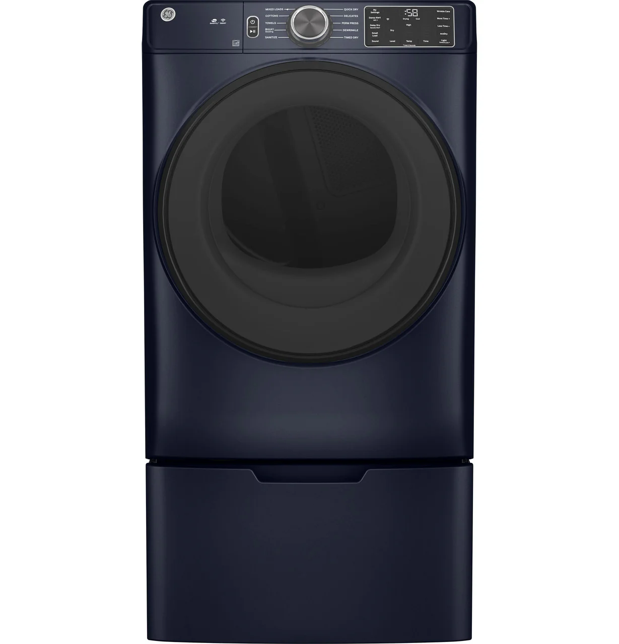 GE® ENERGY STAR® 7.8 cu. ft. Capacity Smart Front Load Electric Dryer with Sanitize Cycle - Image 3