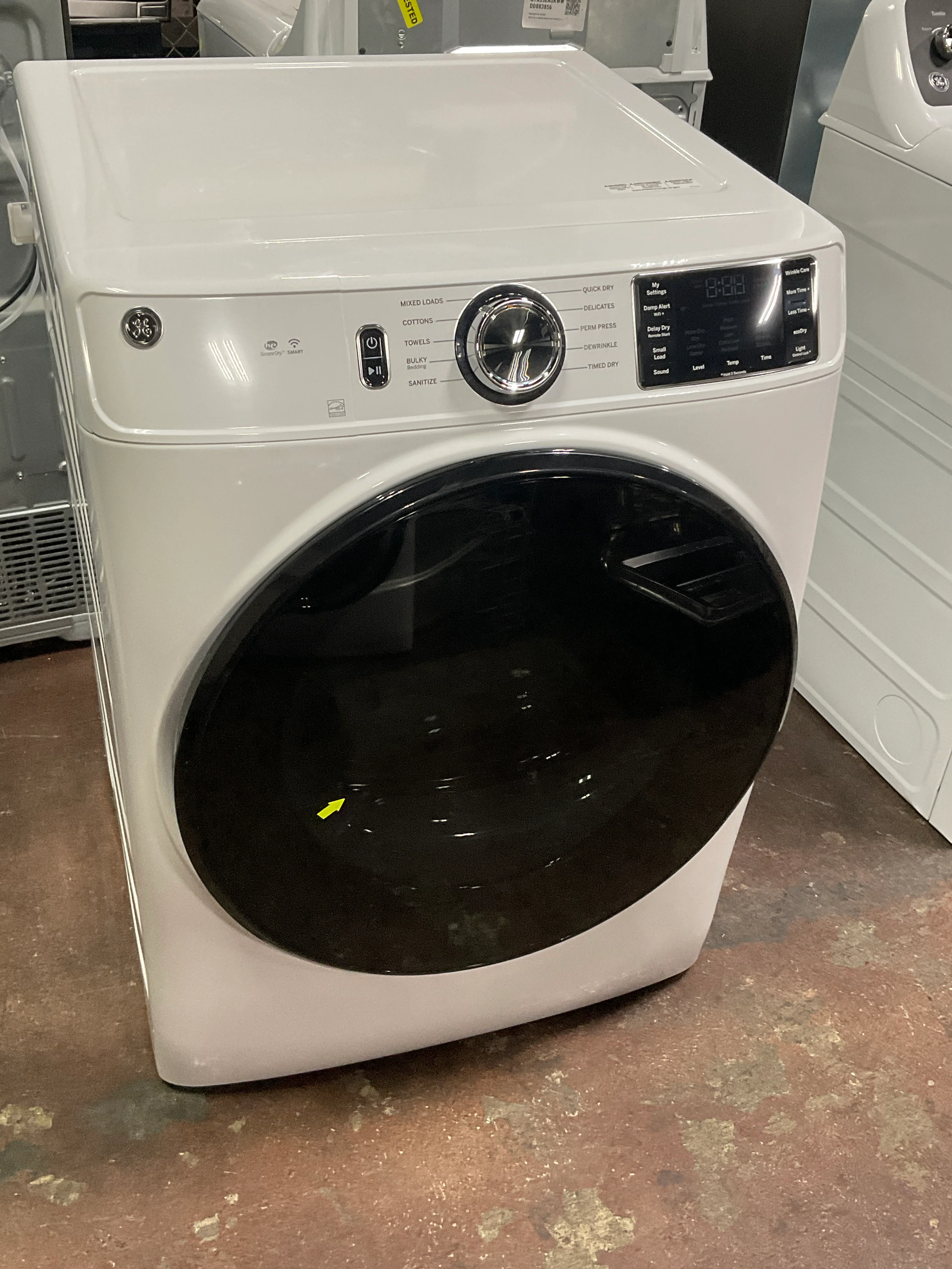 GE GE® ENERGY STAR® 7.8 cu. ft. Capacity Smart Front Load Electric Dryer with Sanitize Cycle - Image 13