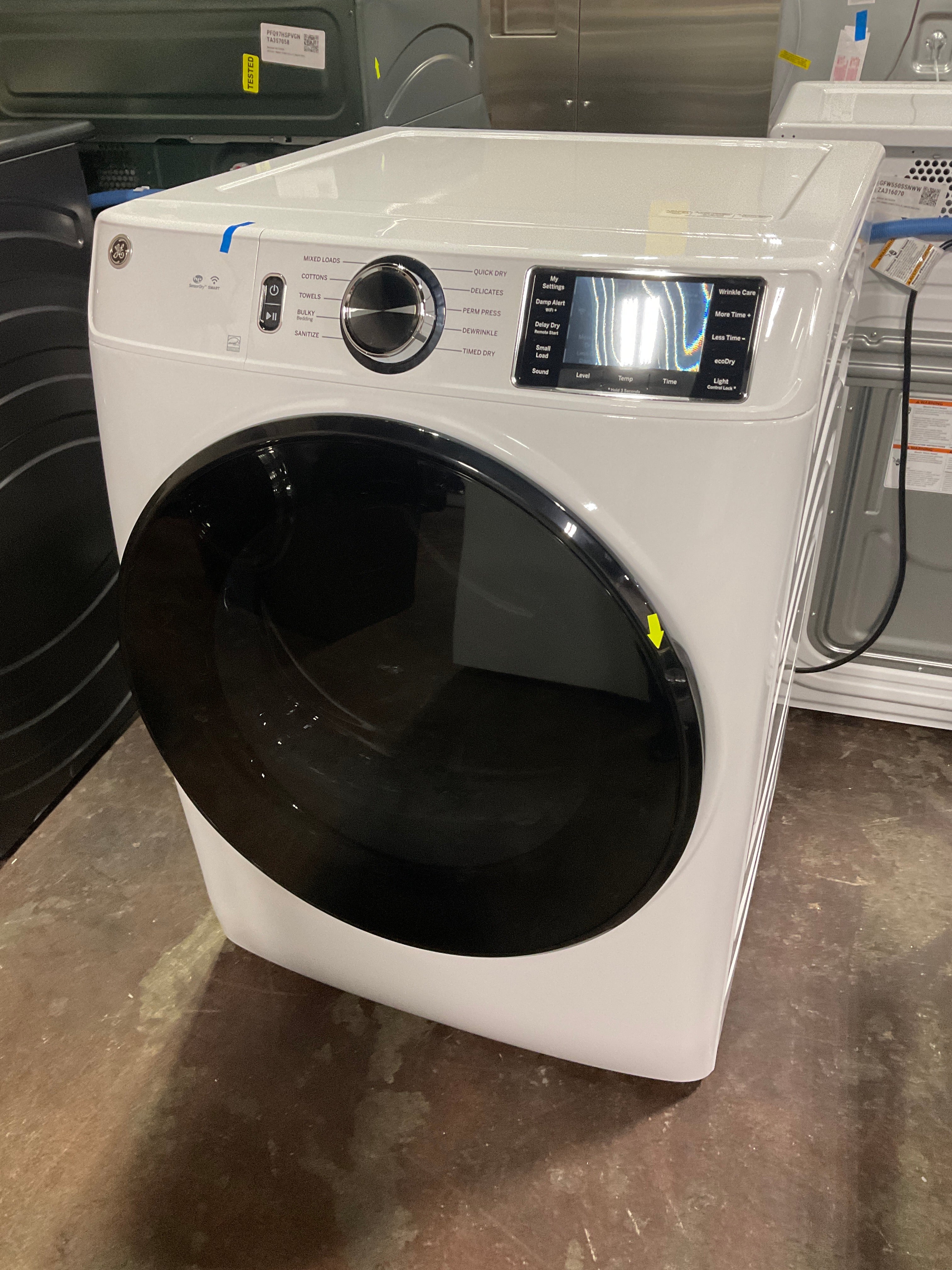 GE GE® ENERGY STAR® 7.8 cu. ft. Capacity Smart Front Load Electric Dryer with Sanitize Cycle - Image 14