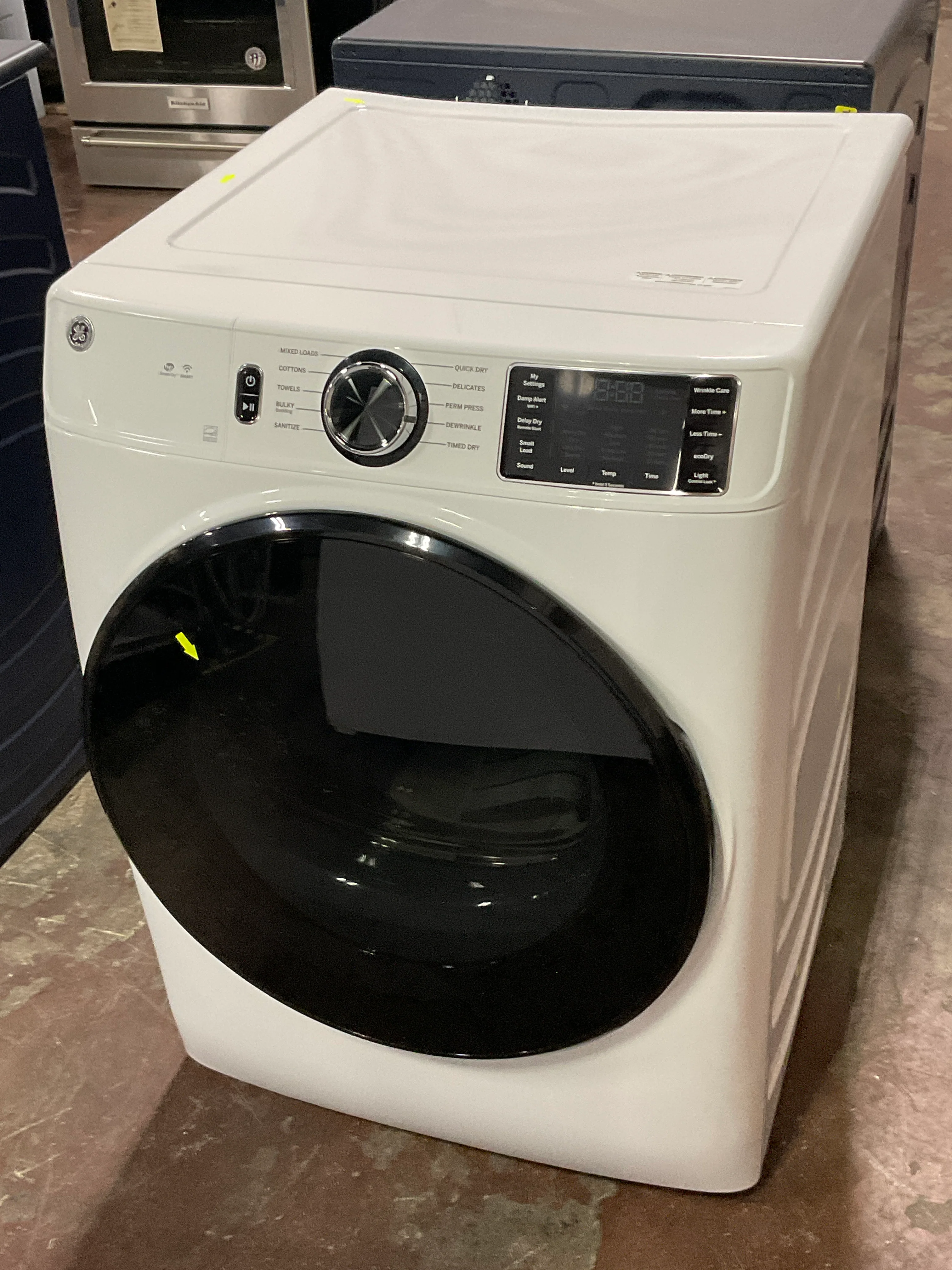 GE GE® ENERGY STAR® 7.8 cu. ft. Capacity Smart Front Load Electric Dryer with Sanitize Cycle - Image 16