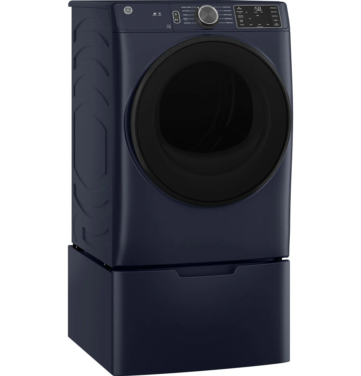 GE® ENERGY STAR® 7.8 cu. ft. Capacity Smart Front Load Gas Dryer with Sanitize Cycle - Image 5