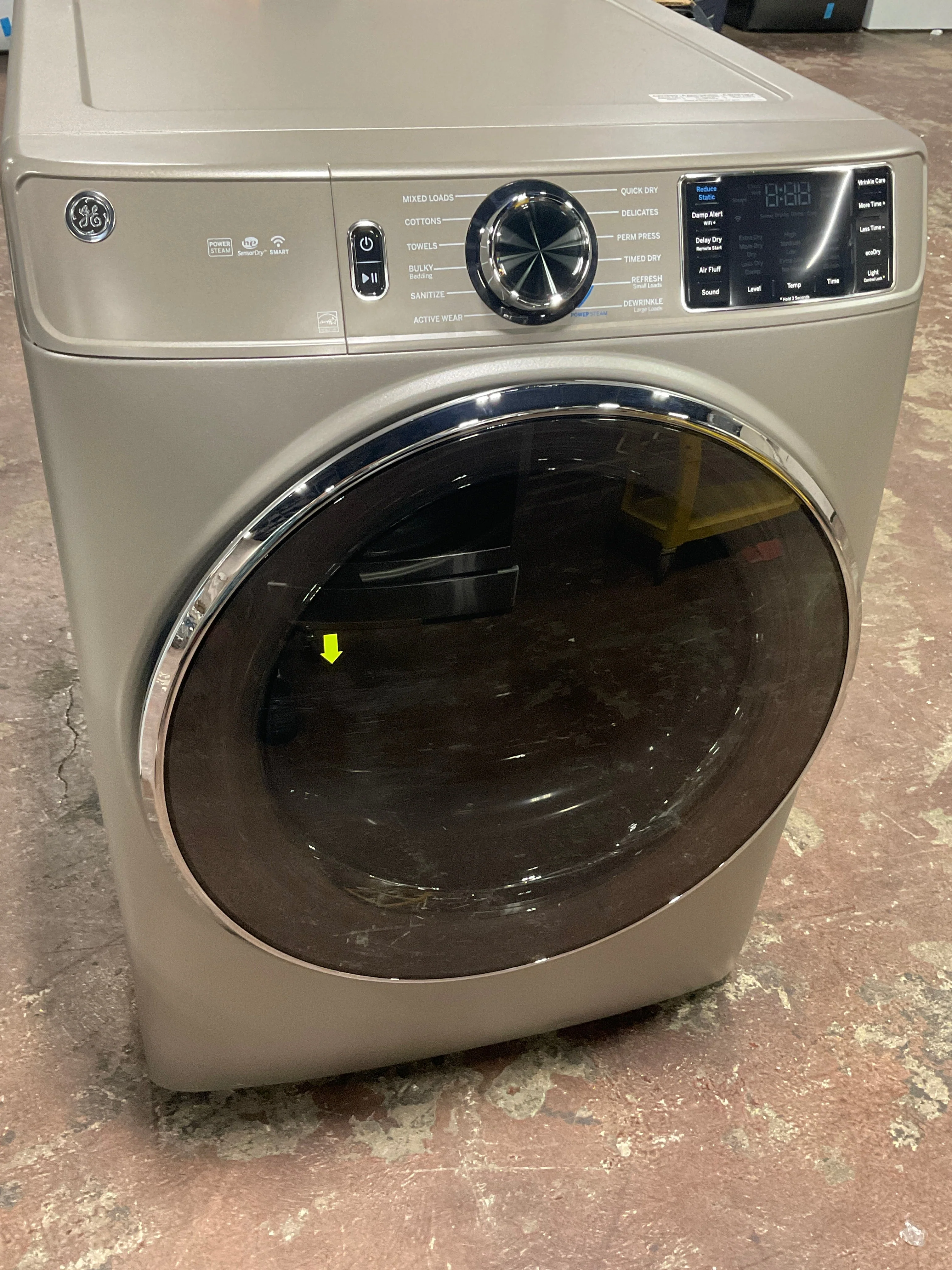 GE® ENERGY STAR® 7.8 cu. ft. Capacity Smart Front Load Electric Dryer with Steam and Sanitize Cycle - Image 11