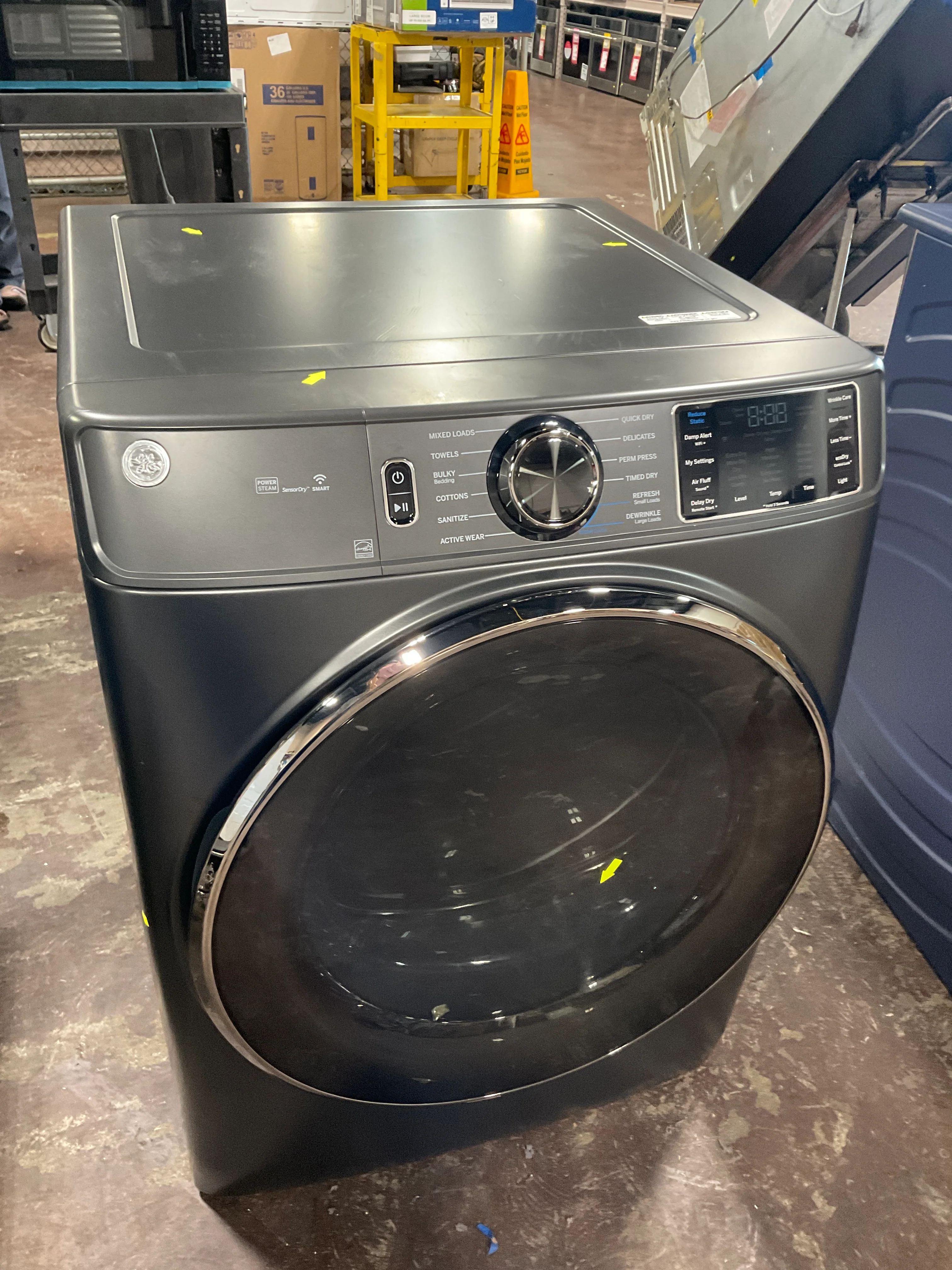 GE GE® ENERGY STAR® 7.8 cu. ft. Capacity Smart Front Load Electric Dryer with Steam and Sanitize Cycle - Image 6