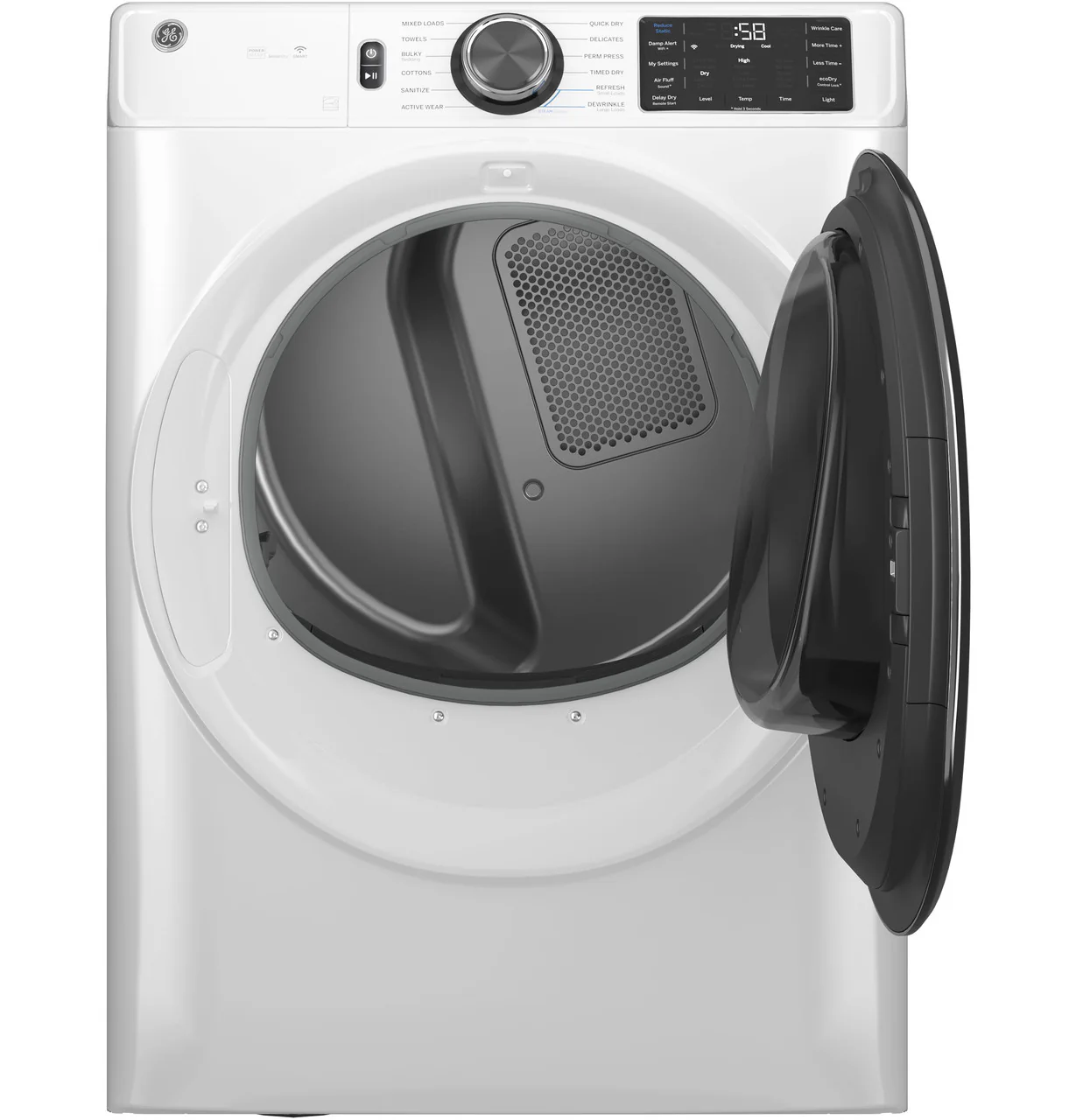 GE® ENERGY STAR® 7.8 cu. ft. Capacity Smart Front Load Electric Dryer with Steam and Sanitize Cycle - Image 2
