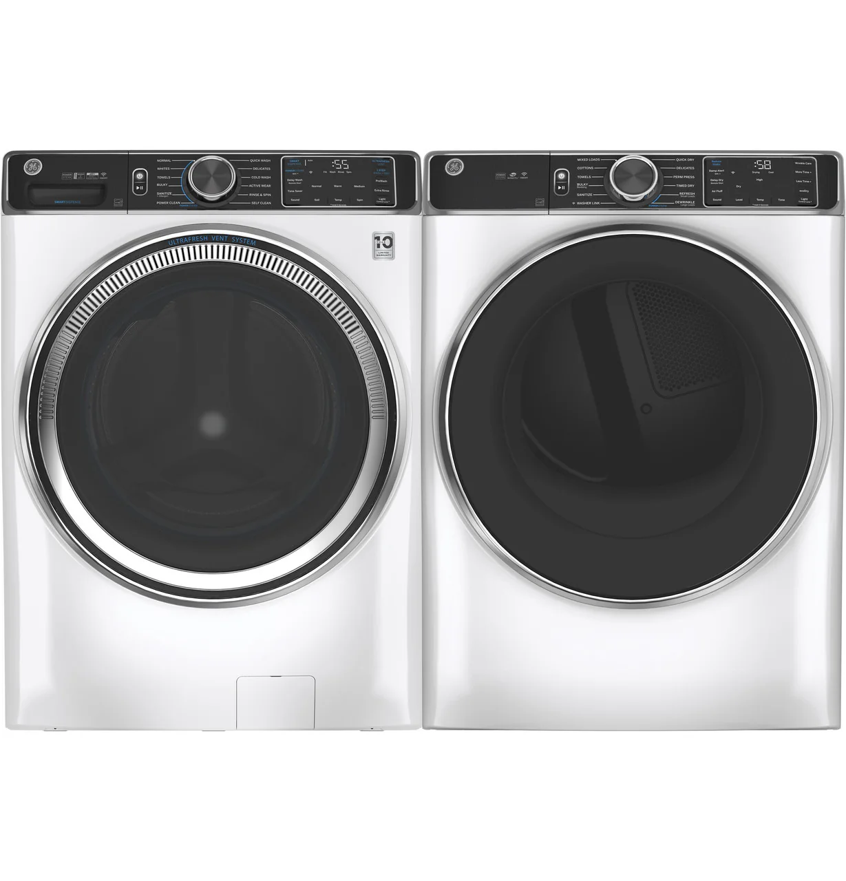 GE GE® ENERGY STAR® 7.8 cu. ft. Capacity Smart Front Load Gas Dryer with Steam and Sanitize Cycle - Image 4