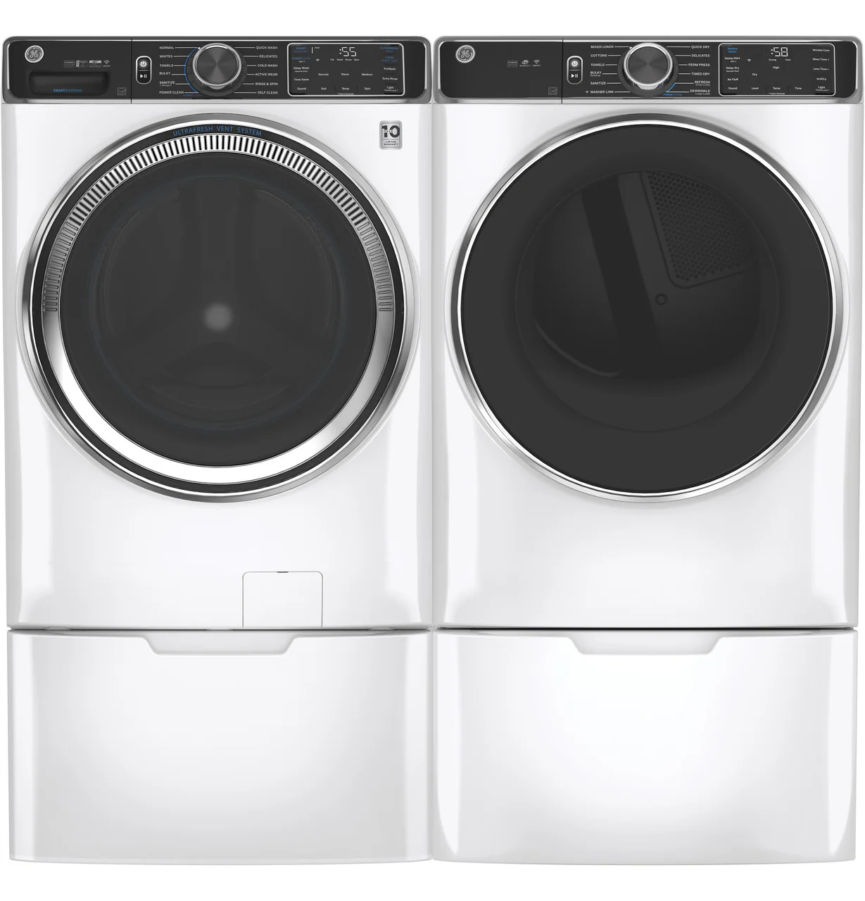 GE GE® ENERGY STAR® 7.8 cu. ft. Capacity Smart Front Load Gas Dryer with Steam and Sanitize Cycle - Image 5