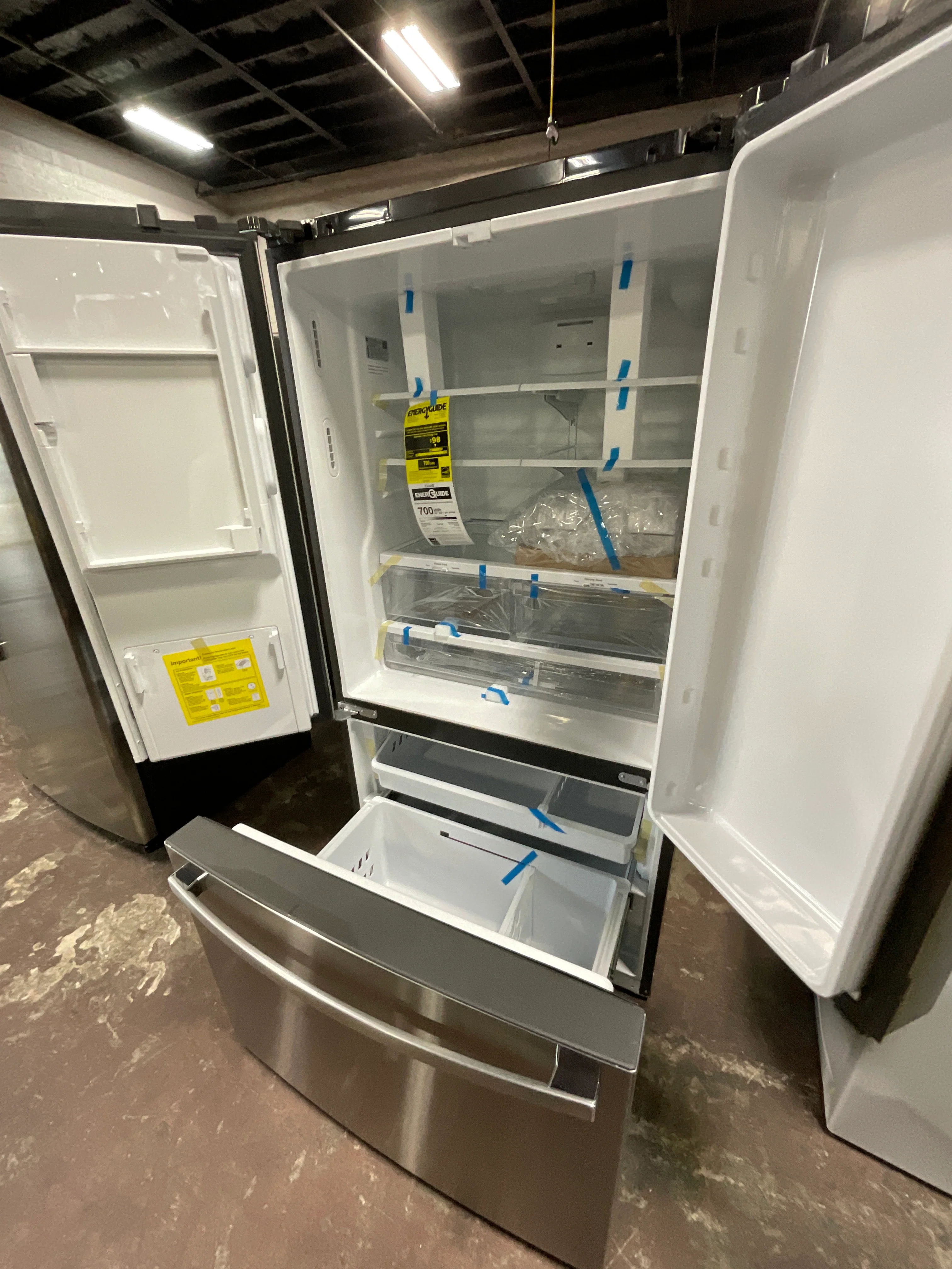 GE ENERGY STAR 25.7 Cu. Ft. Fingerprint Resistant French-Door Refrigerator - Image 13