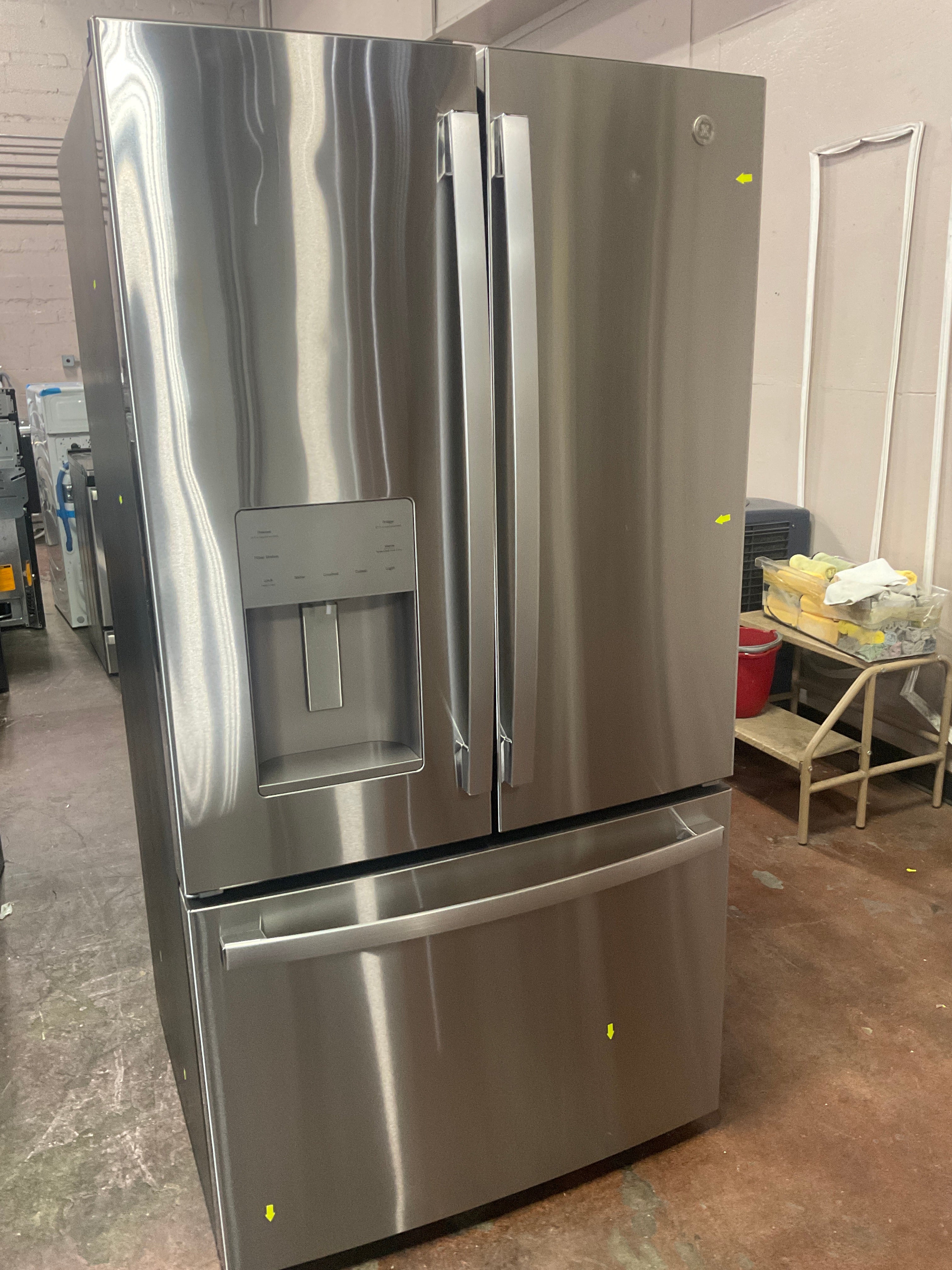 GE ENERGY STAR 25.7 Cu. Ft. Fingerprint Resistant French-Door Refrigerator - Image 8