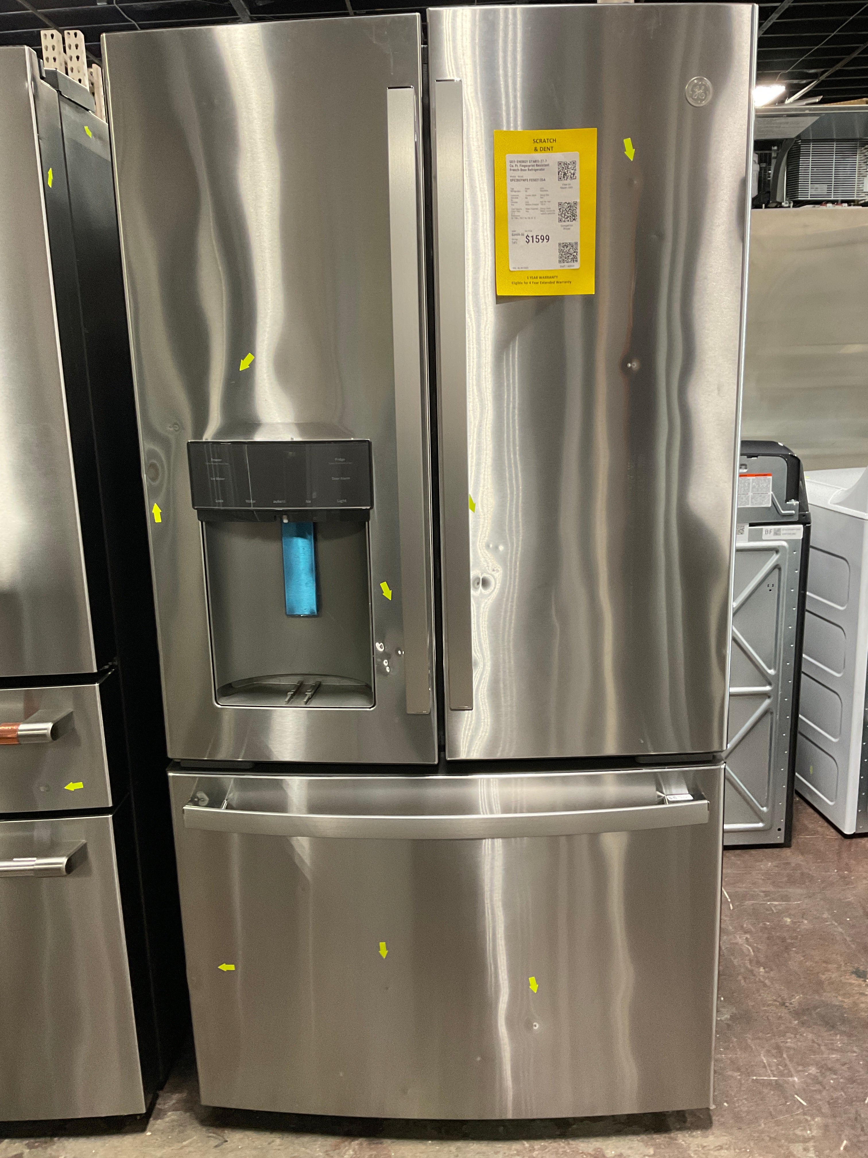 GE® ENERGY STAR® 27.7 Cu. Ft. Fingerprint Resistant French-Door Refrigerator - Image 9