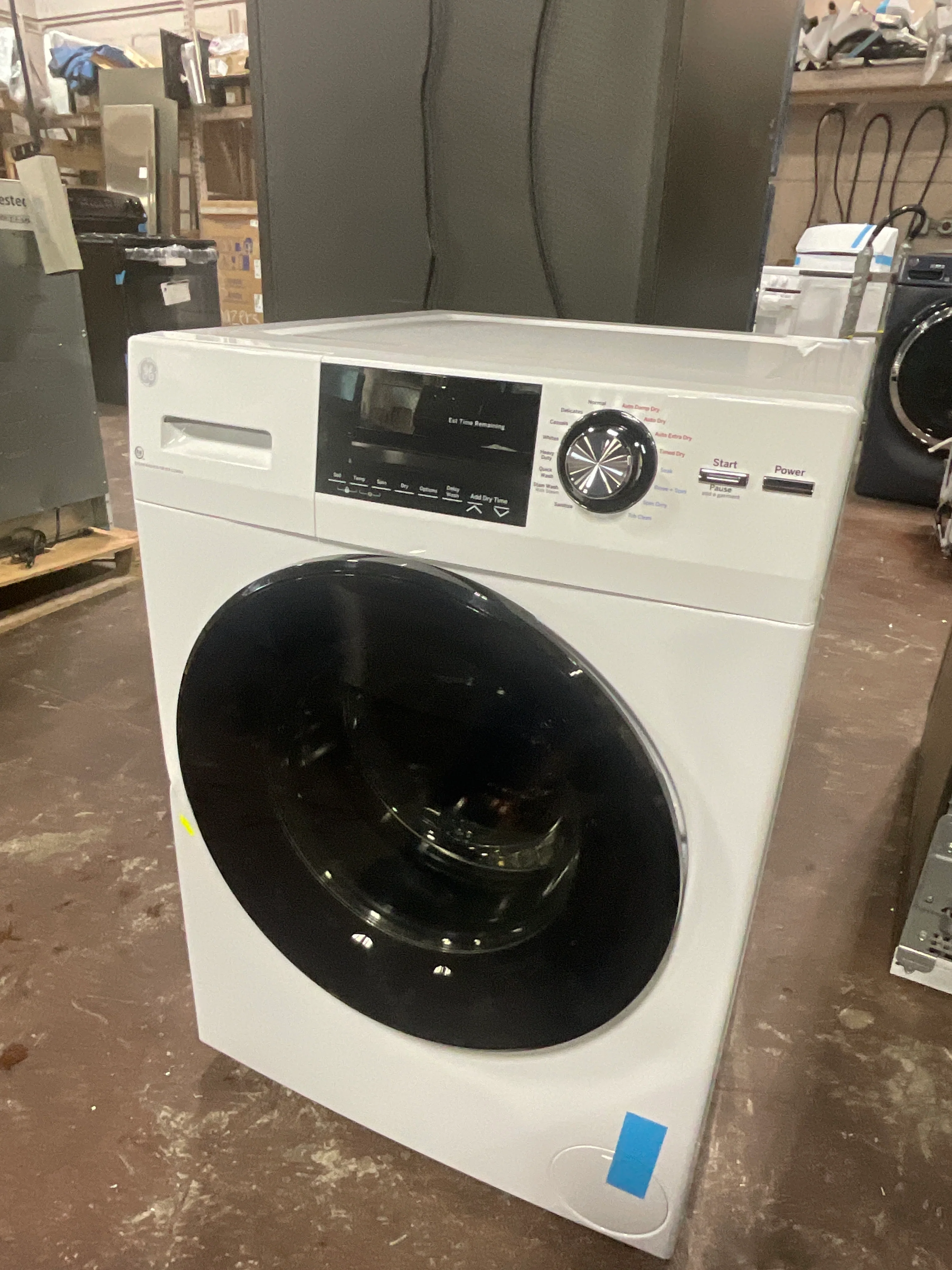 GE® 24" 2.4 cu. ft.Capacity Front Load Washer/Condenser Dryer Combo - Image 7
