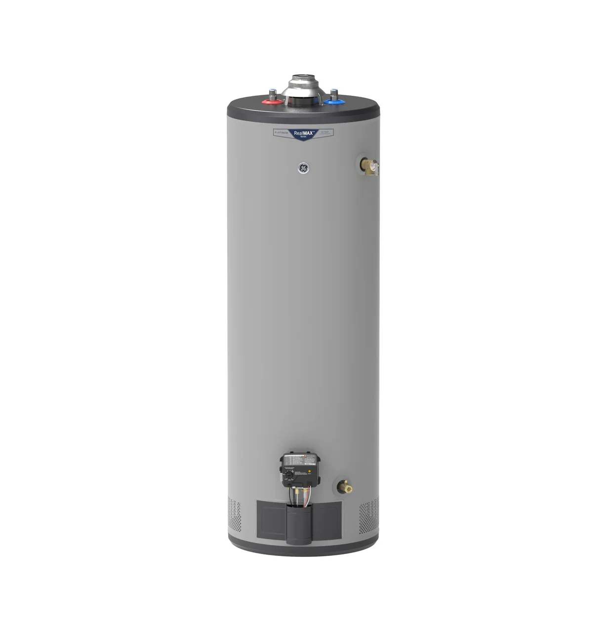 GE RealMAX Platinum 40-Gallon Tall Natural Gas Atmospheric Water Heater