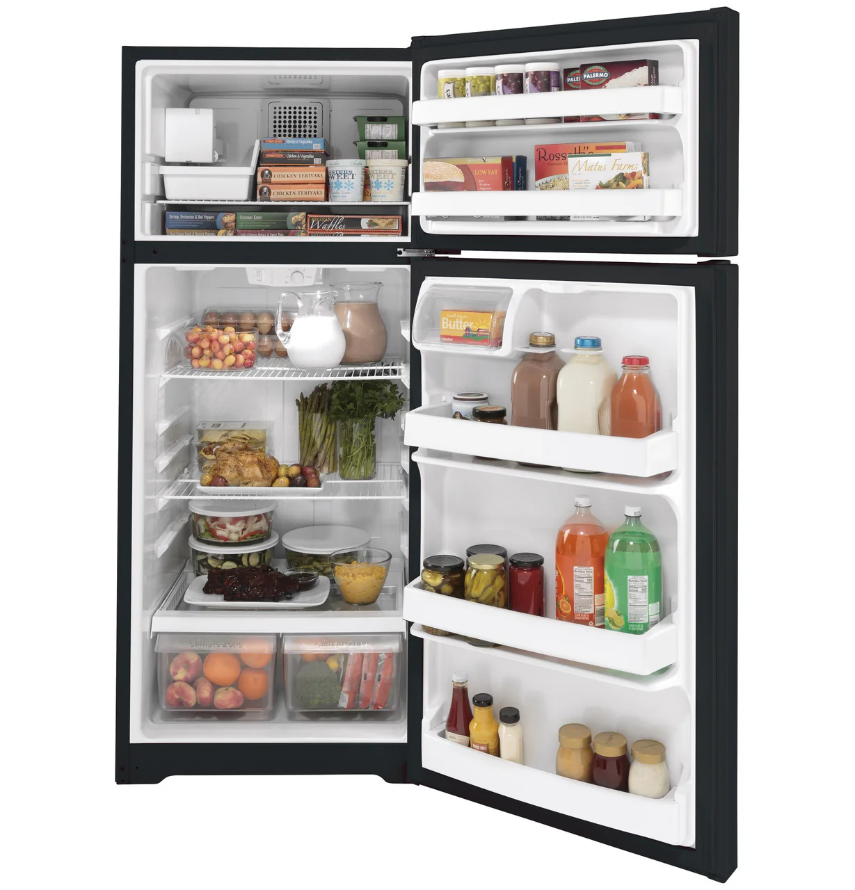 GE GE® ENERGY STAR® 17.5 Cu. Ft. Top-Freezer Refrigerator - Image 3