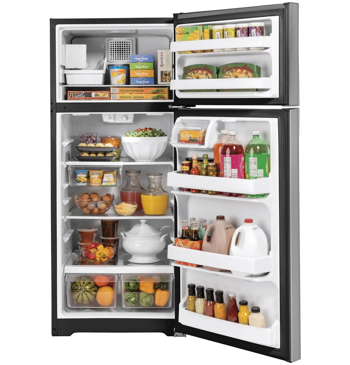 GE GE® ENERGY STAR® 17.5 Cu. Ft. Top-Freezer Refrigerator - Image 3