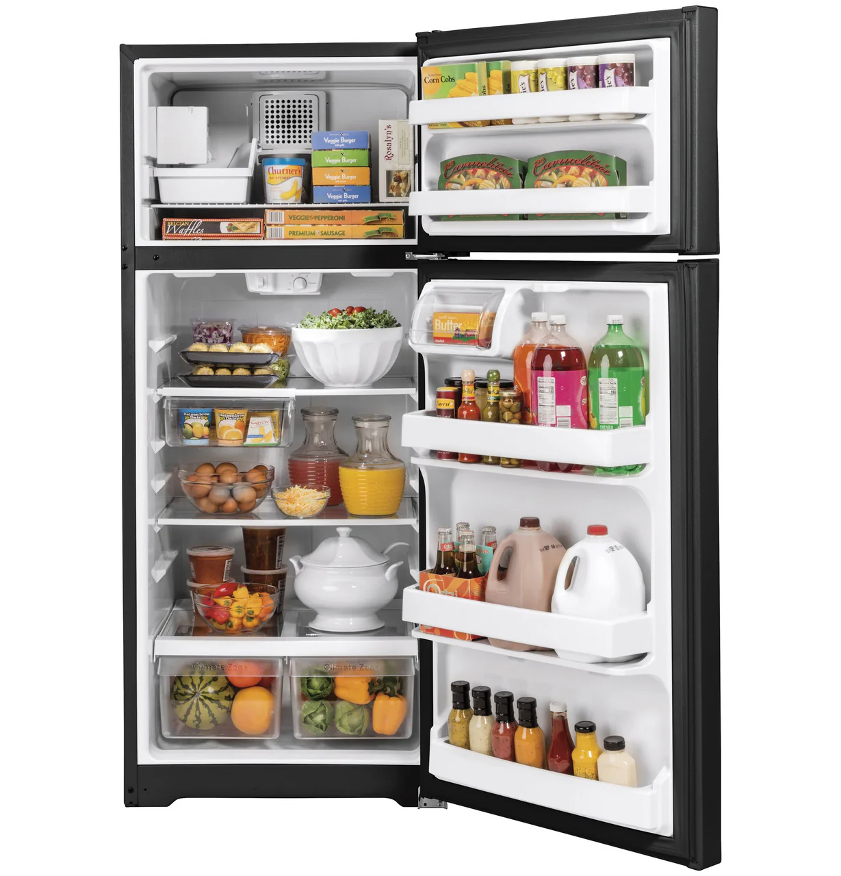 GE GE® ENERGY STAR® 17.5 Cu. Ft. Top-Freezer Refrigerator - Image 3