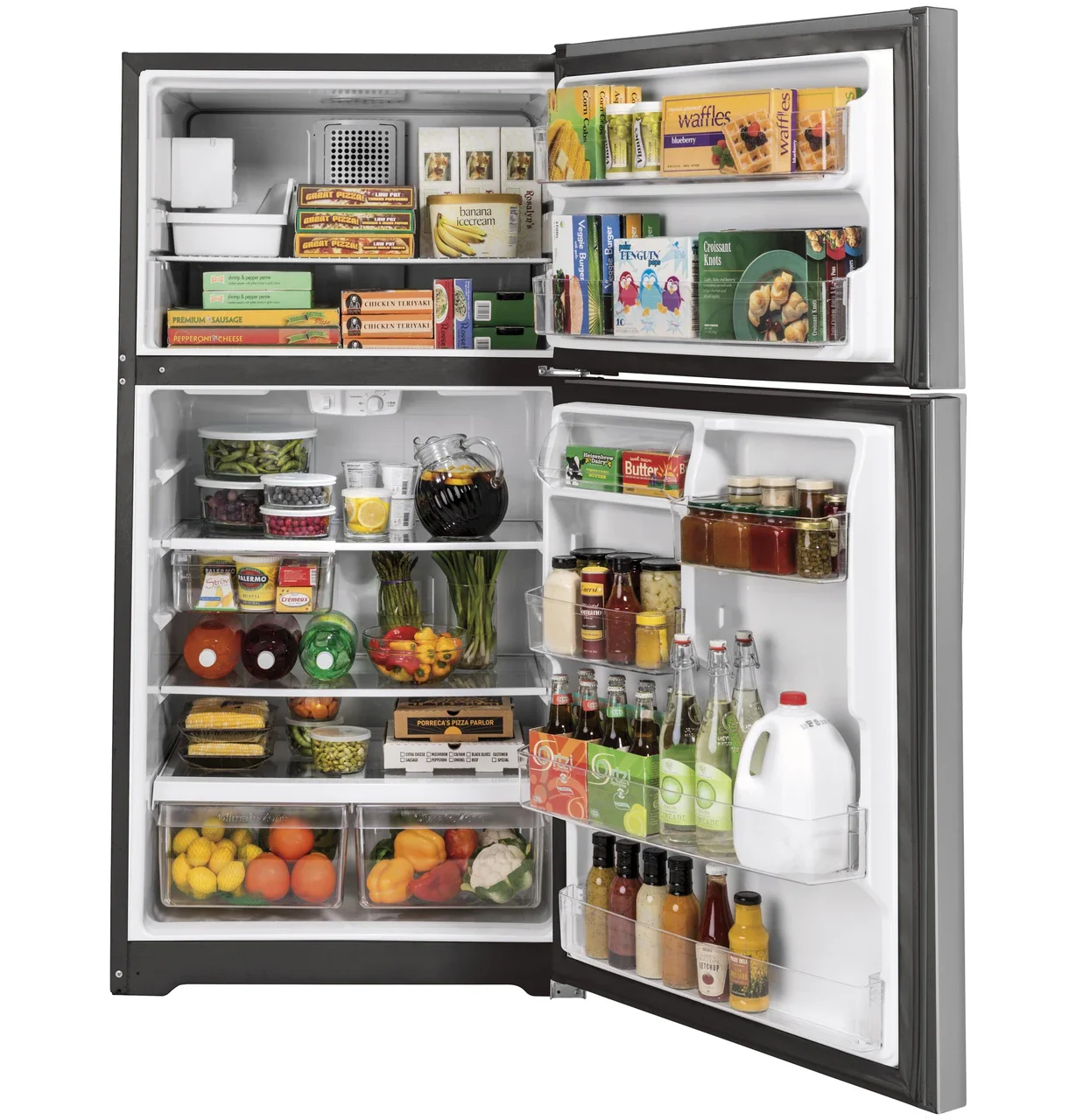 GE GE® ENERGY STAR® 19.2 Cu. Ft. Top-Freezer Refrigerator - Image 5