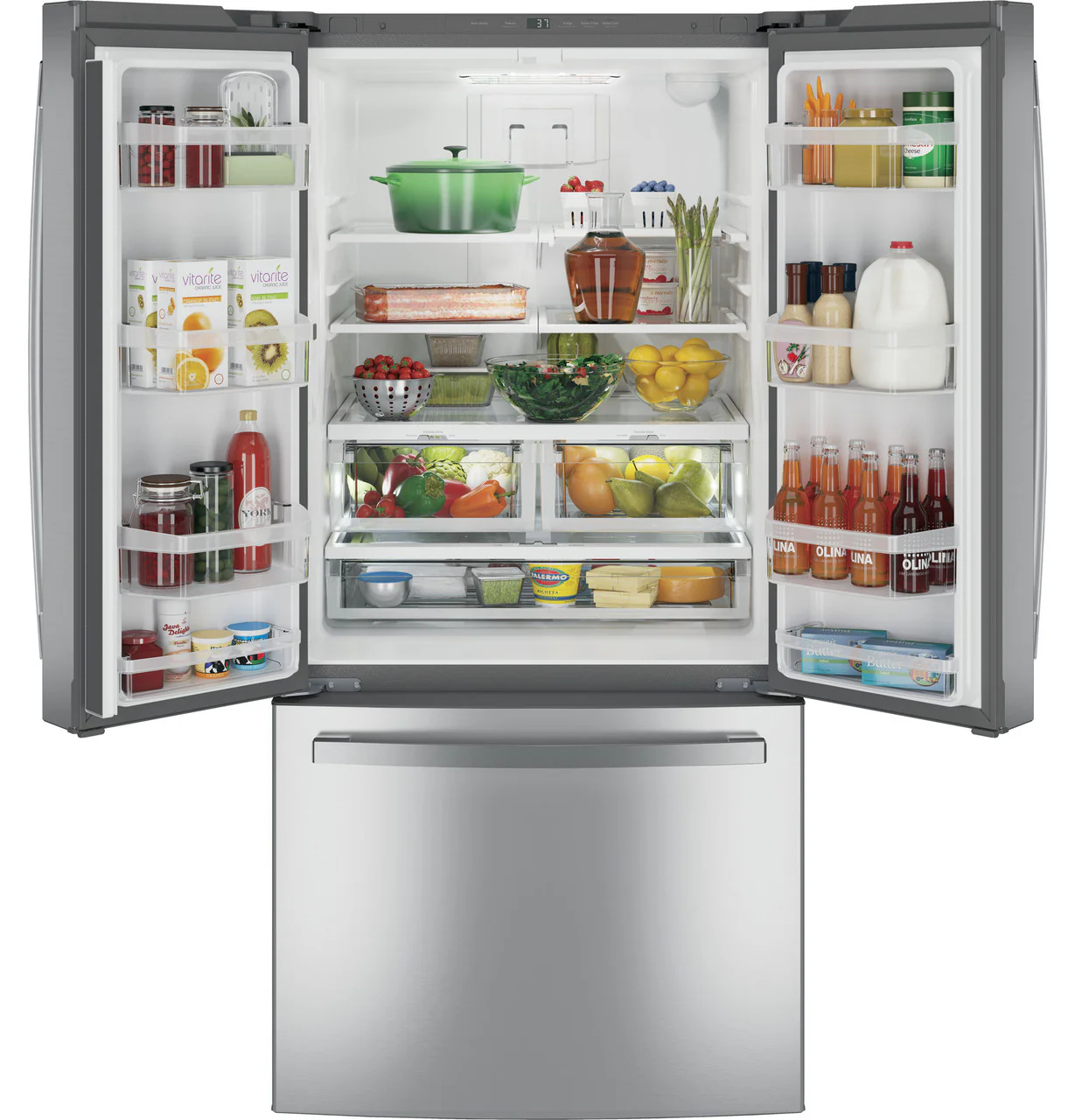 GE GE® ENERGY STAR® 24.7 Cu. Ft. French-Door Refrigerator - Image 3