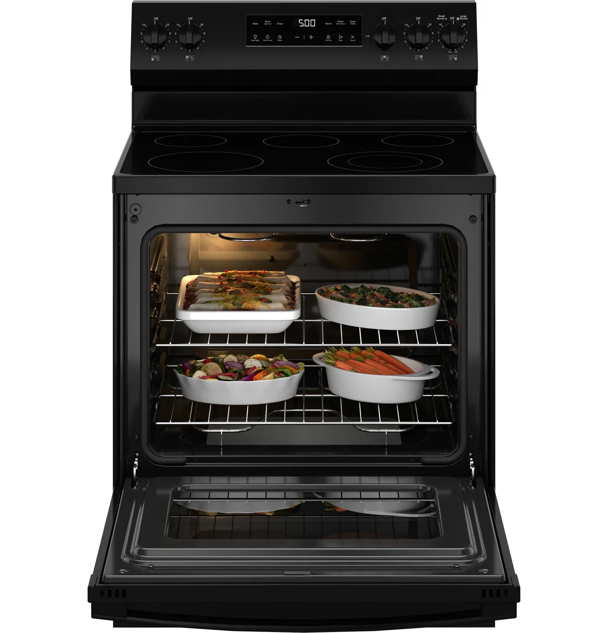 GE® ENERGY STAR® 30" Free-Standing Electric Range with Crisp Mode - Image 5