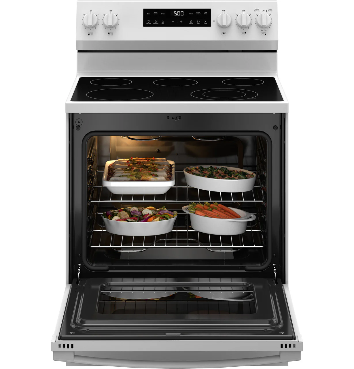 GE® ENERGY STAR® 30" Free-Standing Electric Range with Crisp Mode - Image 5