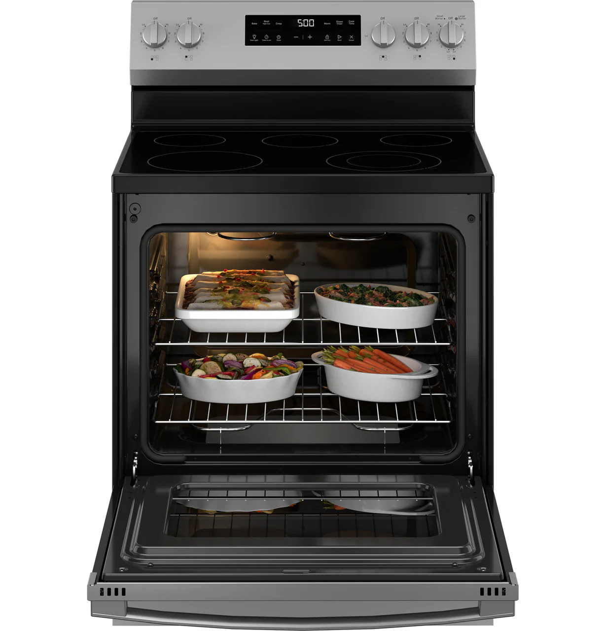 GE® ENERGY STAR® 30" Free-Standing Electric Range with Crisp Mode - Image 5