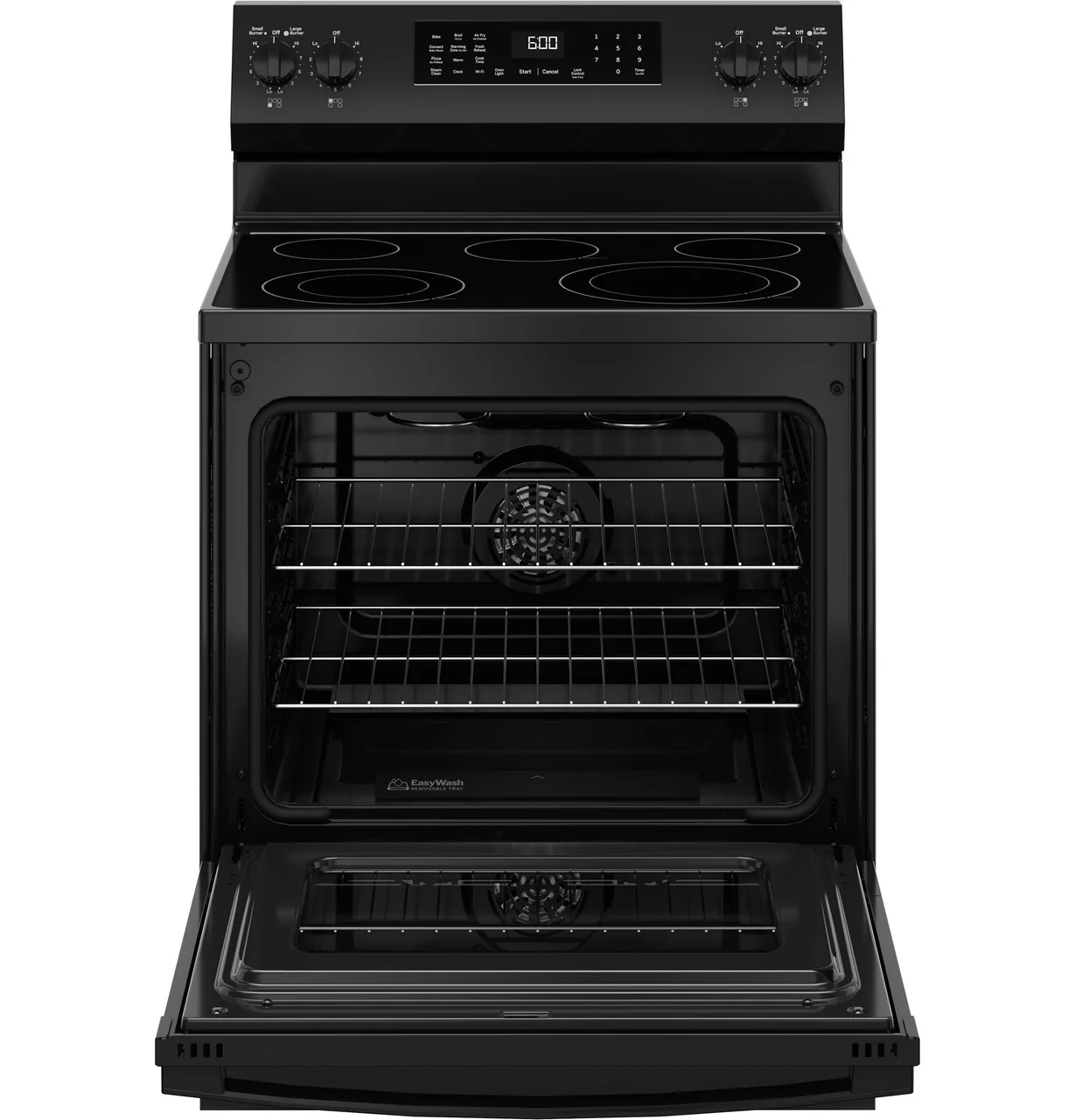GE® ENERGY STAR® 30" Free-Standing Electric Convection Range with No Preheat Air Fry and EasyWash™ Oven Tray - Image 4