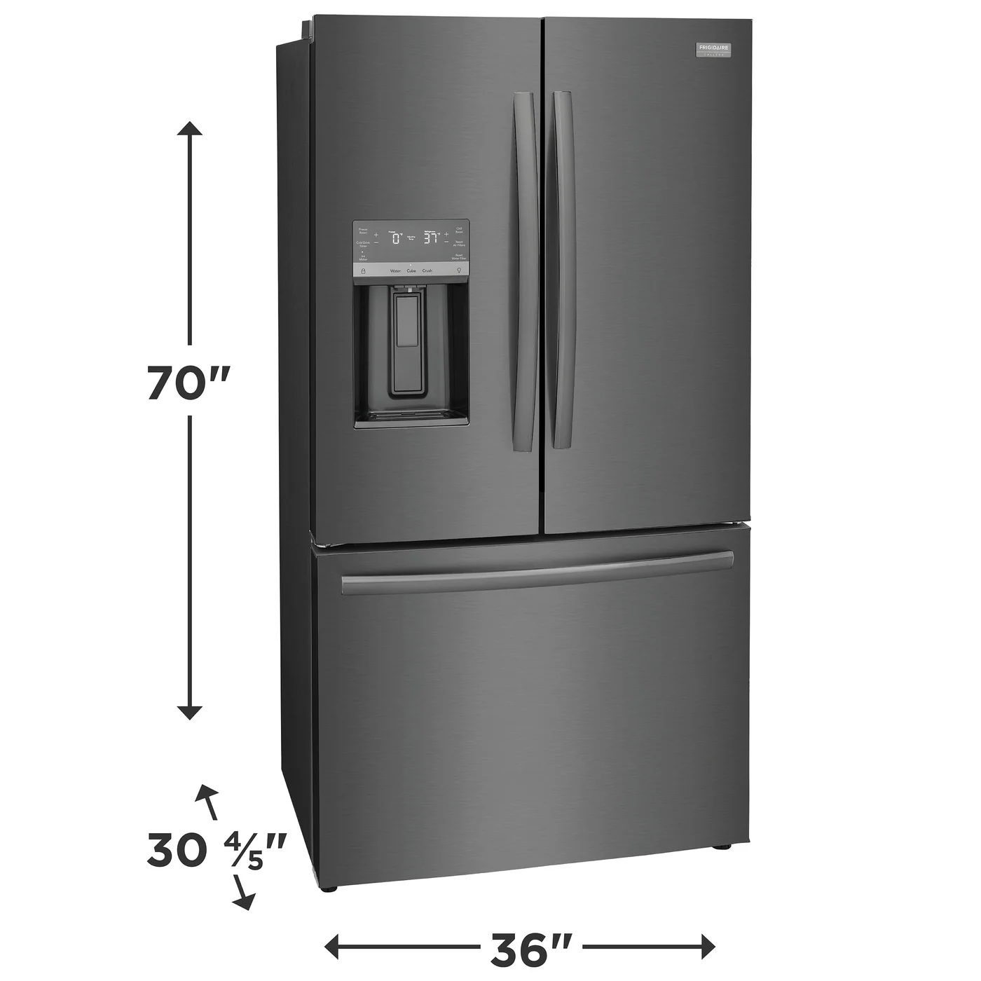 Frigidaire Gallery 23 Cu. Ft. Counter-Depth French Door Refrigerator - Image 2