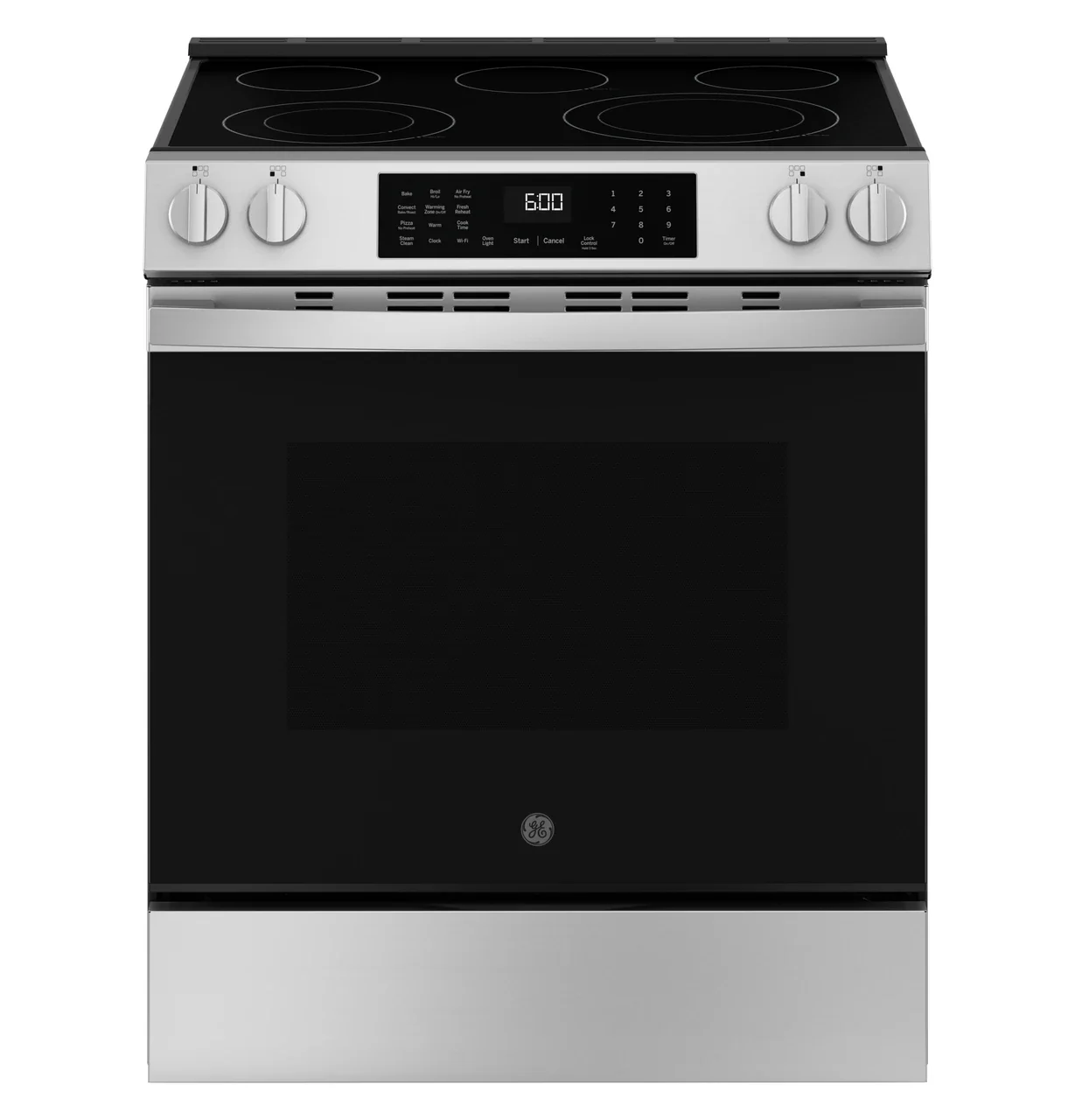 GE® ENERGY STAR® 30" Slide-In Electric Convection Range with No Preheat Air Fry and EasyWash™ Oven Tray - Image 3