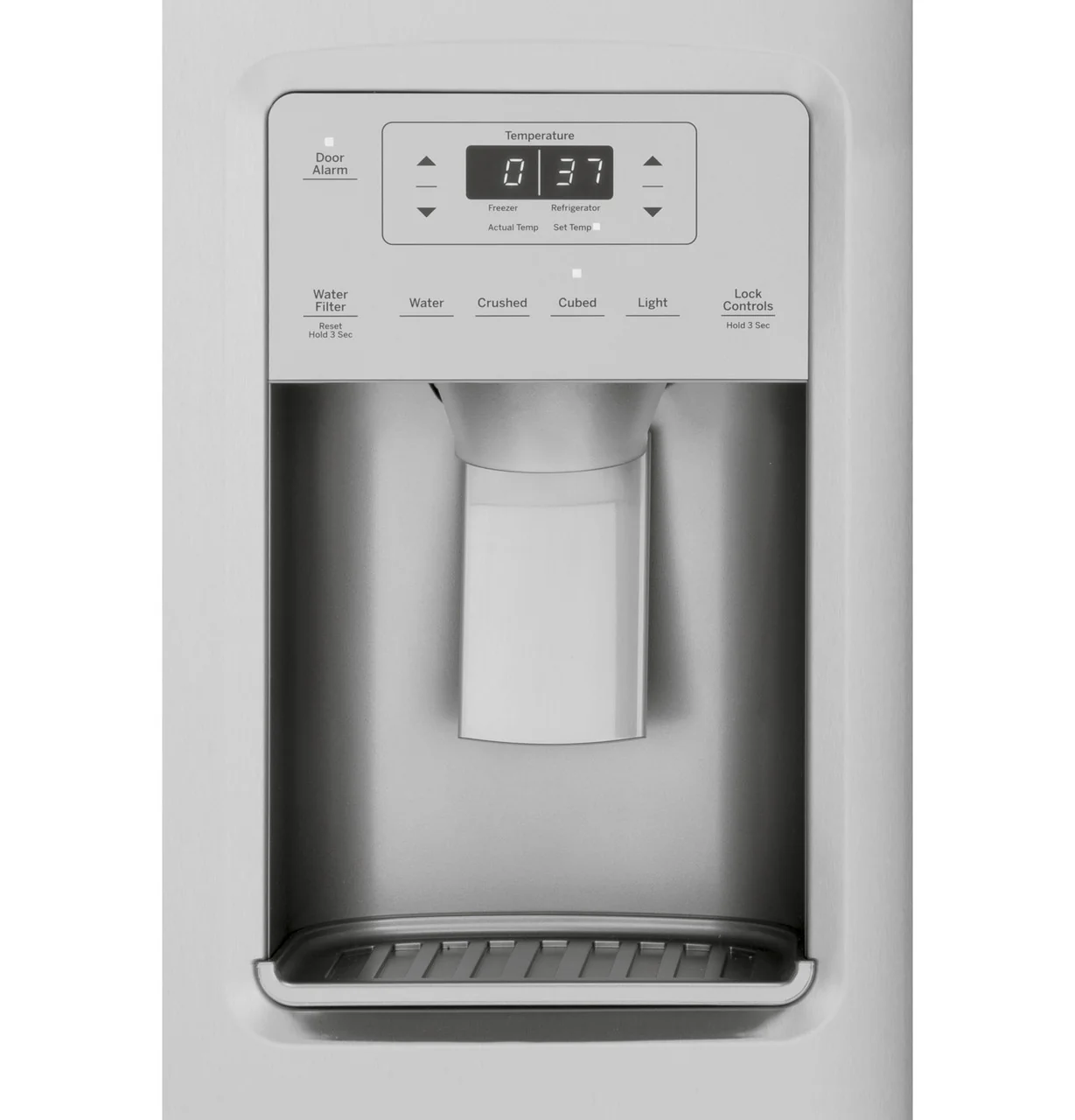 GE 25.1 Cu. Ft. Fingerprint Resistant Side-By-Side Refrigerator - Image 3