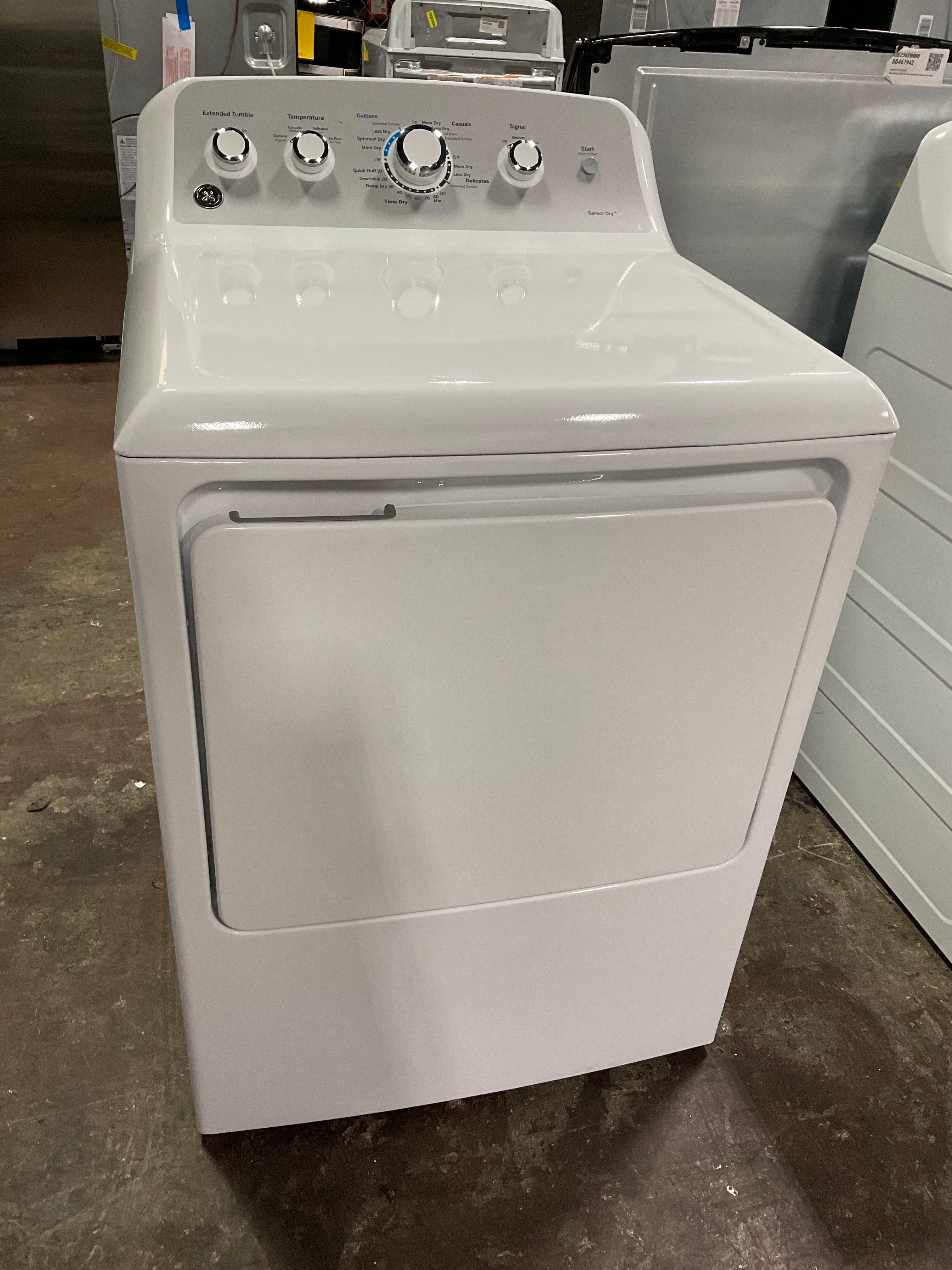 GE GE® 7.2 cu. ft. Capacity aluminized alloy drum Electric Dryer with Sensor Dry - Image 11