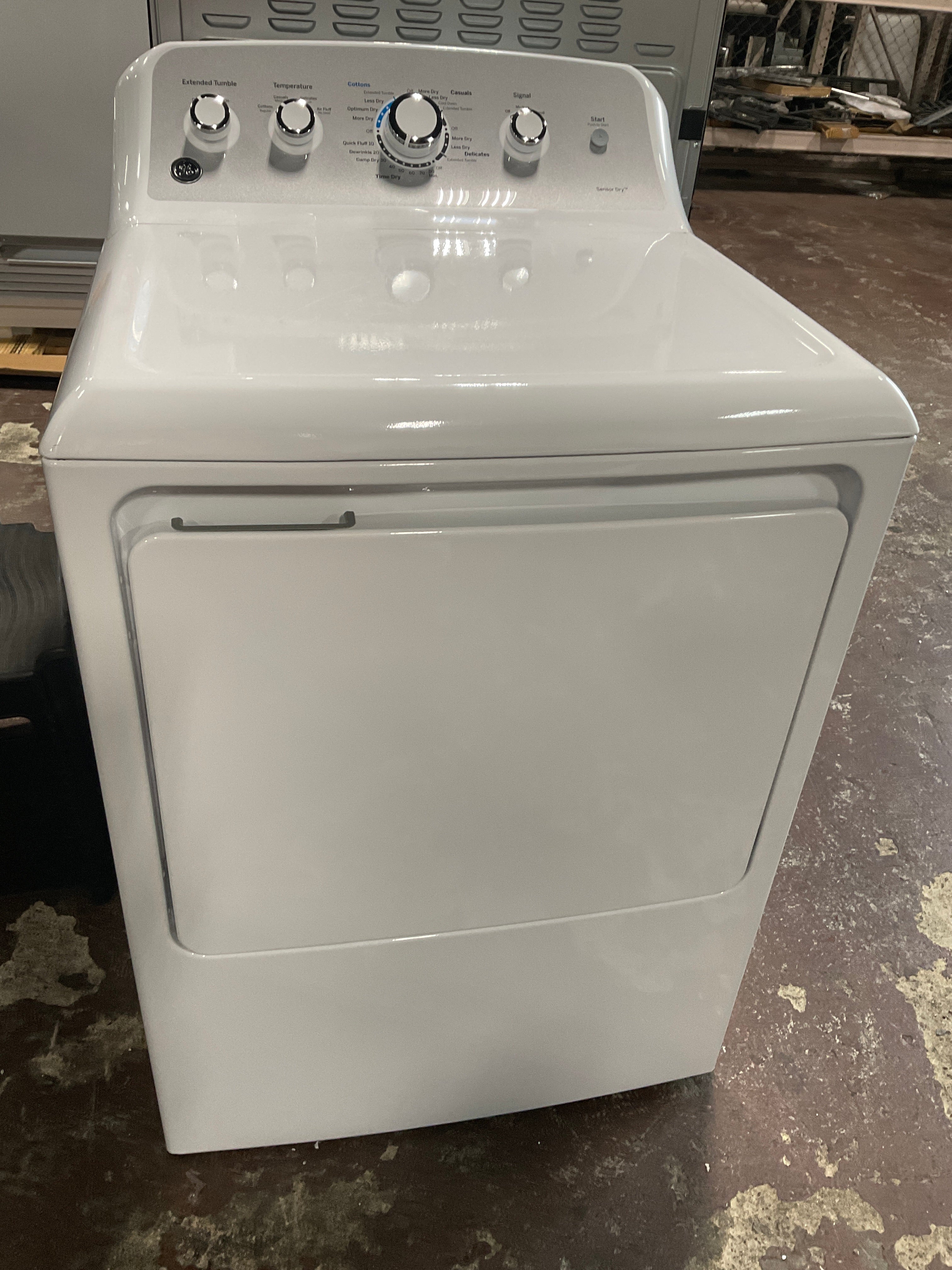 GE GE® 7.2 cu. ft. Capacity aluminized alloy drum Electric Dryer with Sensor Dry - Image 12