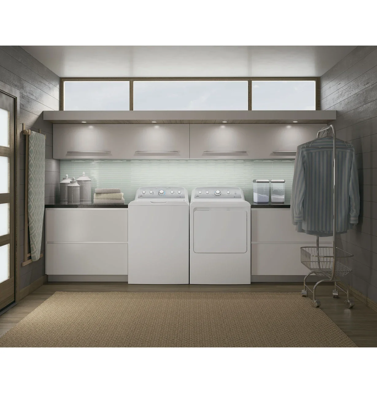 GE GE® 7.2 cu. ft. Capacity aluminized alloy drum Electric Dryer with Sensor Dry - Image 5